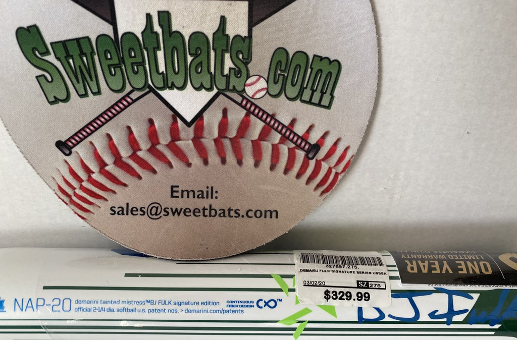 RARE 2020 New Demarini BJ Fulk Tainted Mistress Softball Bat 27.5 non-ASA USSSA 220 NAP-20