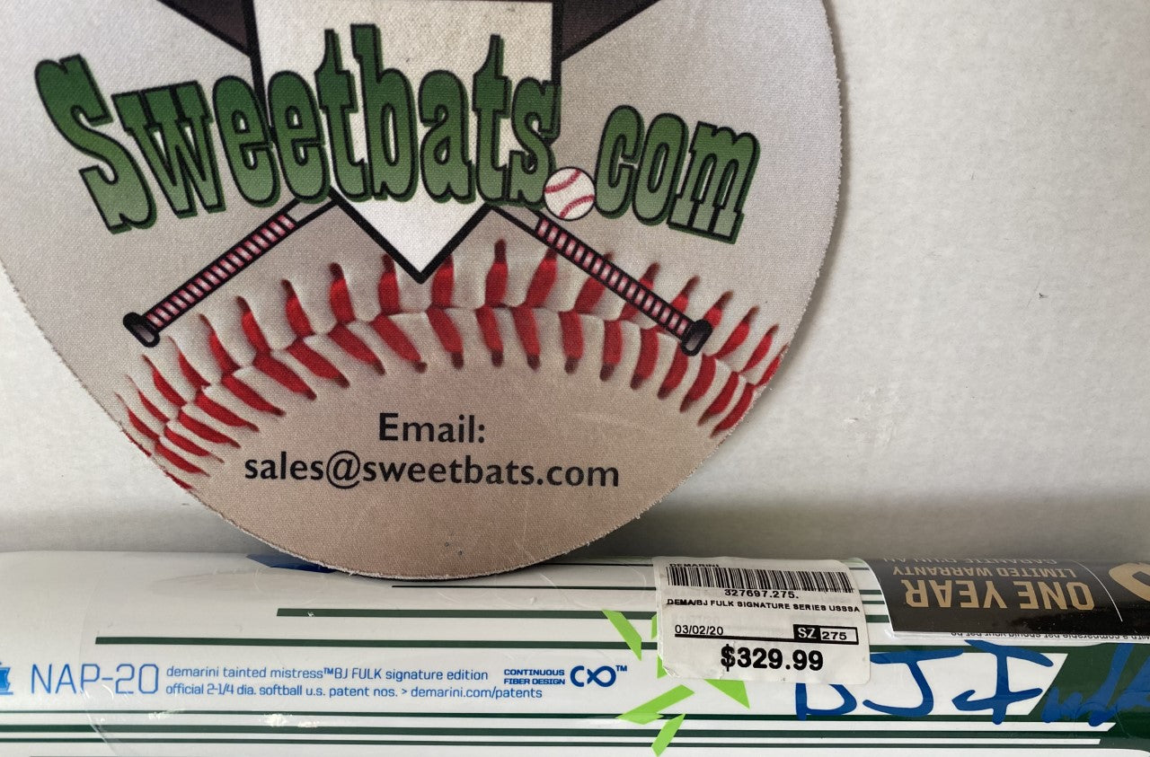 RARE 2020 New Demarini BJ Fulk Tainted Mistress Softball Bat 27.5 non-ASA USSSA 220 NAP-20