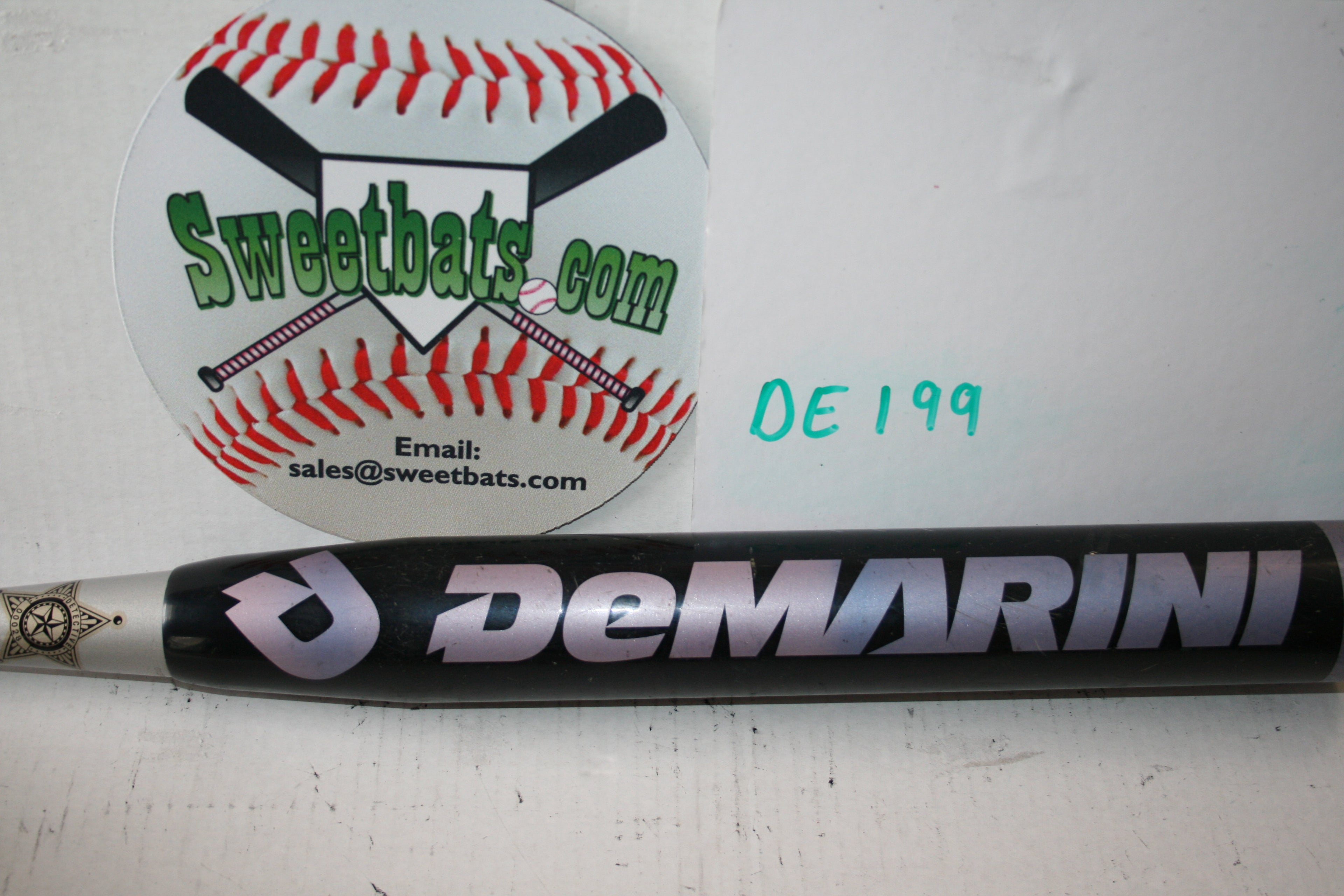 RARE ASA Demarini Lawmen WTDXLAW 28 Dual Stamp Softball Bat LAW-15 Limited USSSA 220
