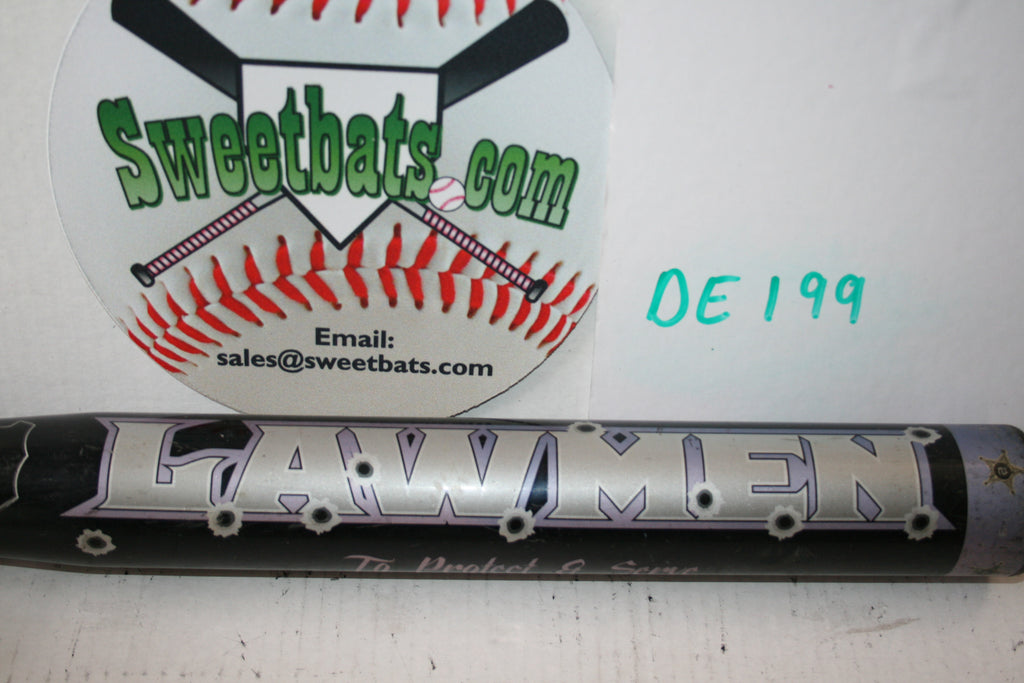 RARE ASA Demarini Lawmen WTDXLAW 28 Dual Stamp Softball Bat LAW-15 Limited USSSA 220