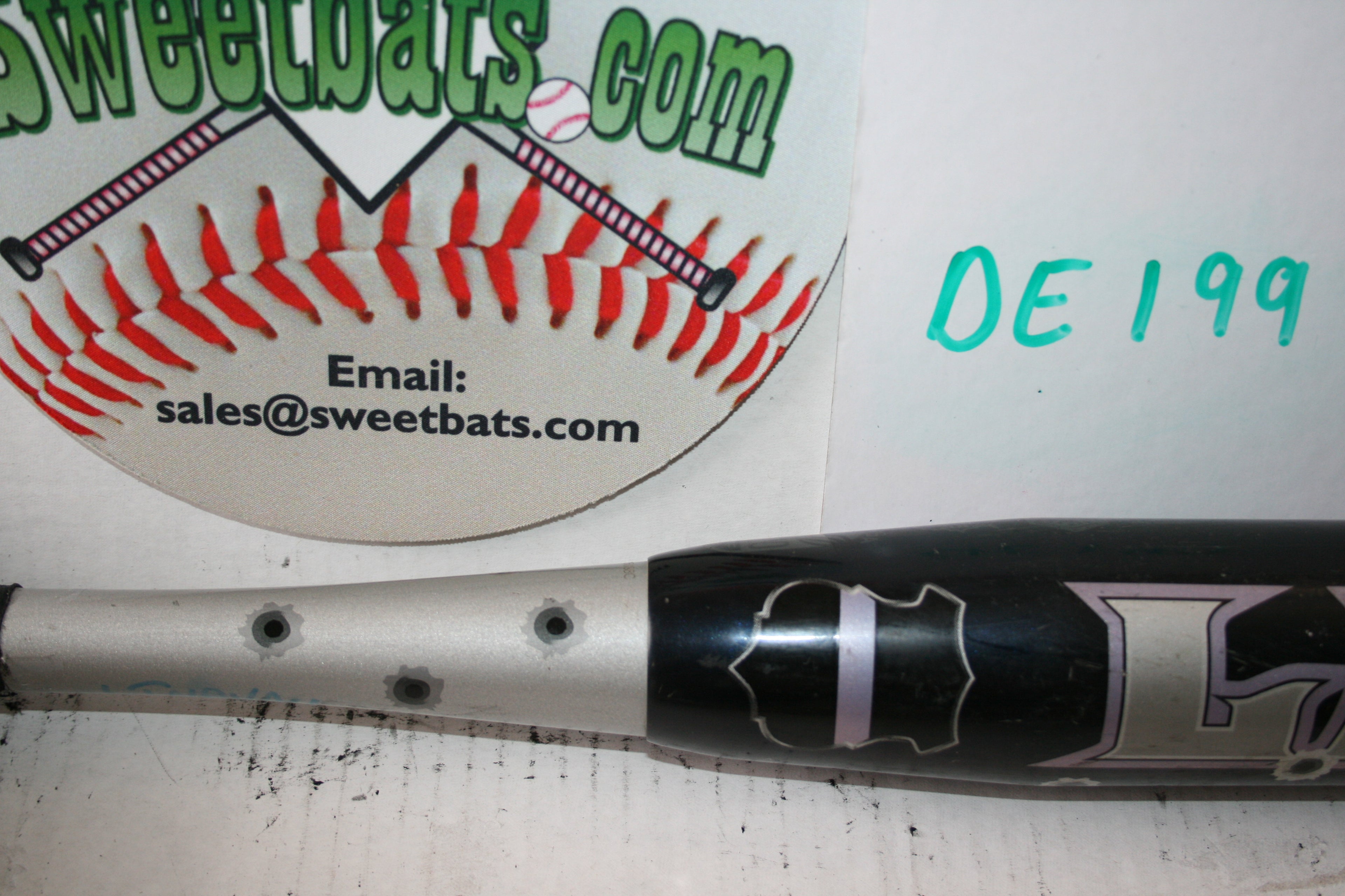 RARE ASA Demarini Lawmen WTDXLAW 28 Dual Stamp Softball Bat LAW-15 Limited USSSA 220