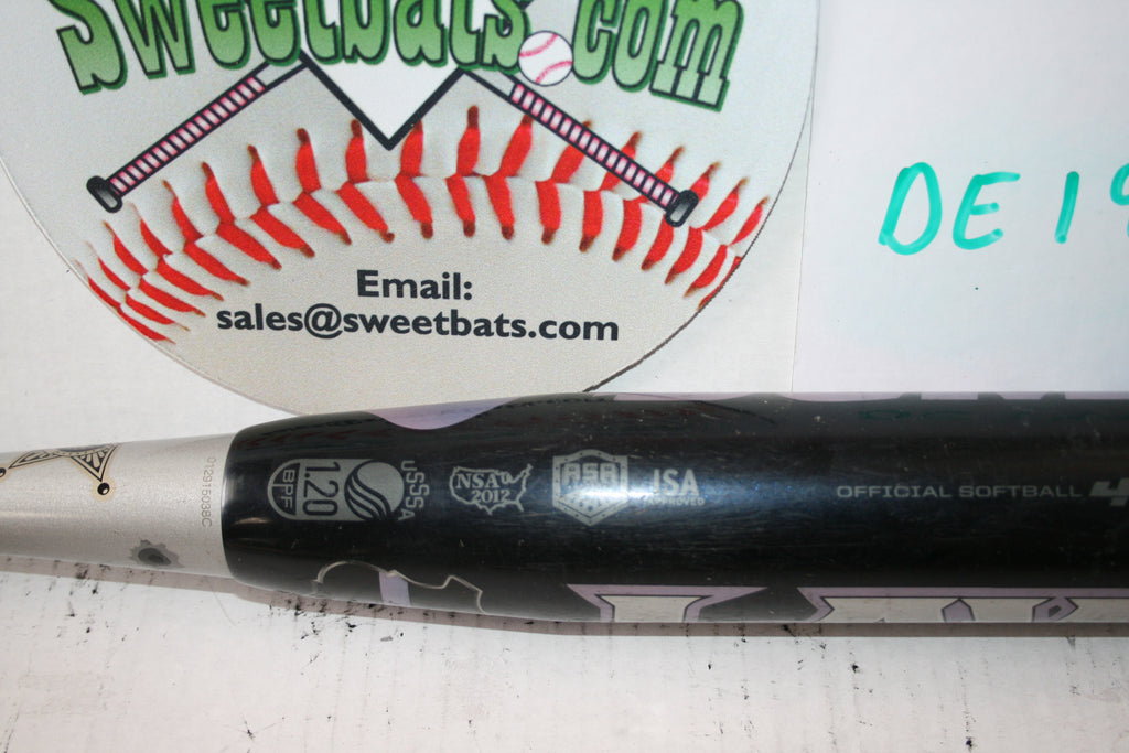 RARE ASA Demarini Lawmen WTDXLAW 28 Dual Stamp Softball Bat LAW-15 Limited USSSA 220