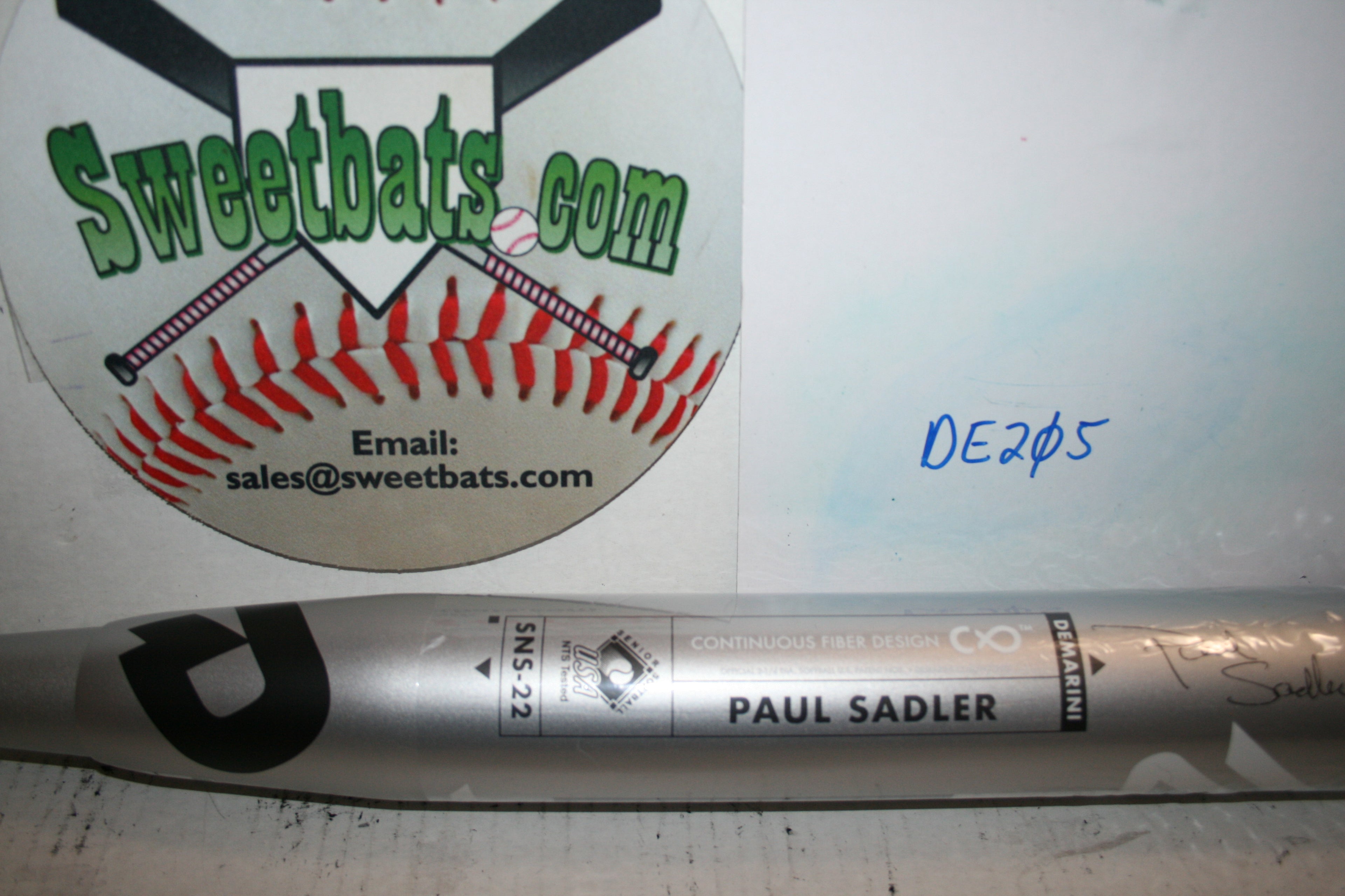 Demarini Senior Nautalai PAUL SADLER Balanced Senior Softball Bat NIW SSUSA 2022