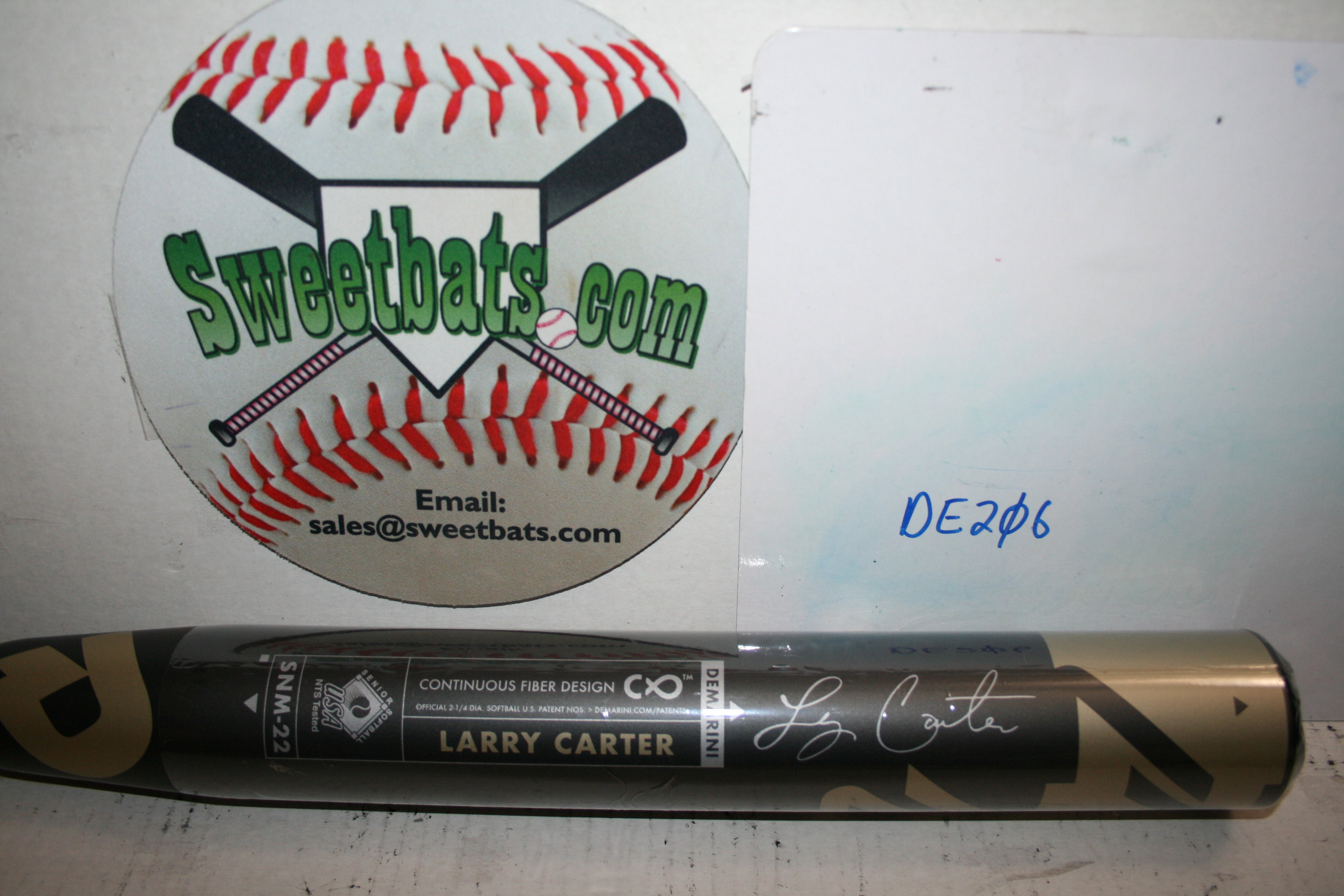 Demarini Senior Nautalai LARRY CARTER Mid Load Senior Softball Bat NIW SSUSA