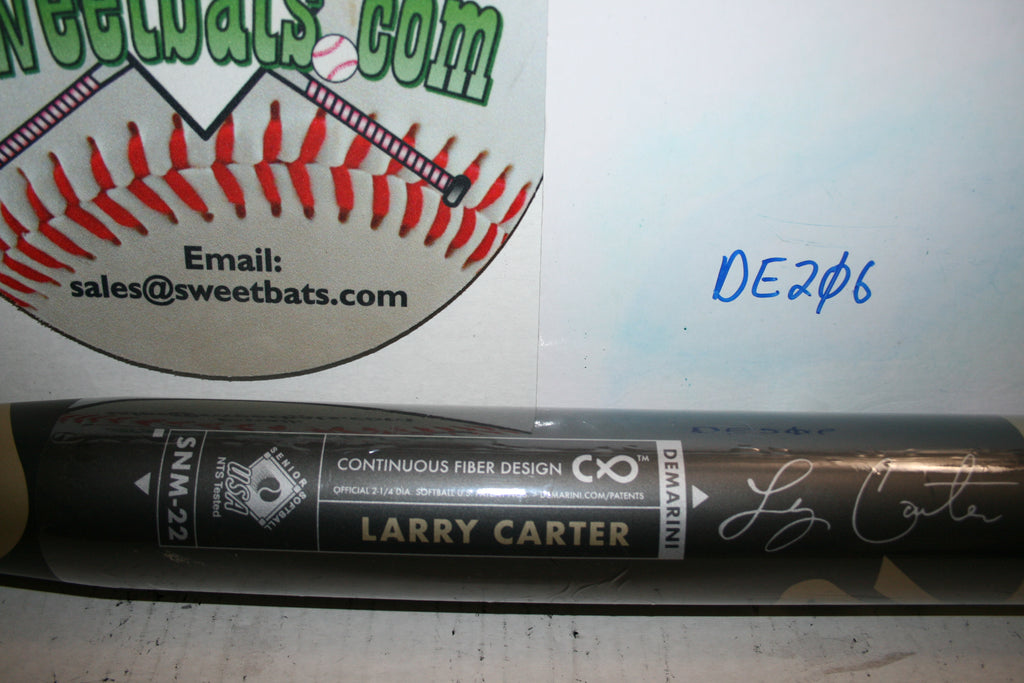 Demarini Senior Nautalai LARRY CARTER Mid Load Senior Softball Bat NIW SSUSA