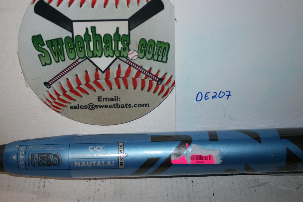 NIW New Demarini Nautalai Slowpitch Softball Bat USA-22 34 WTDXUSA 2022 USSSA 240