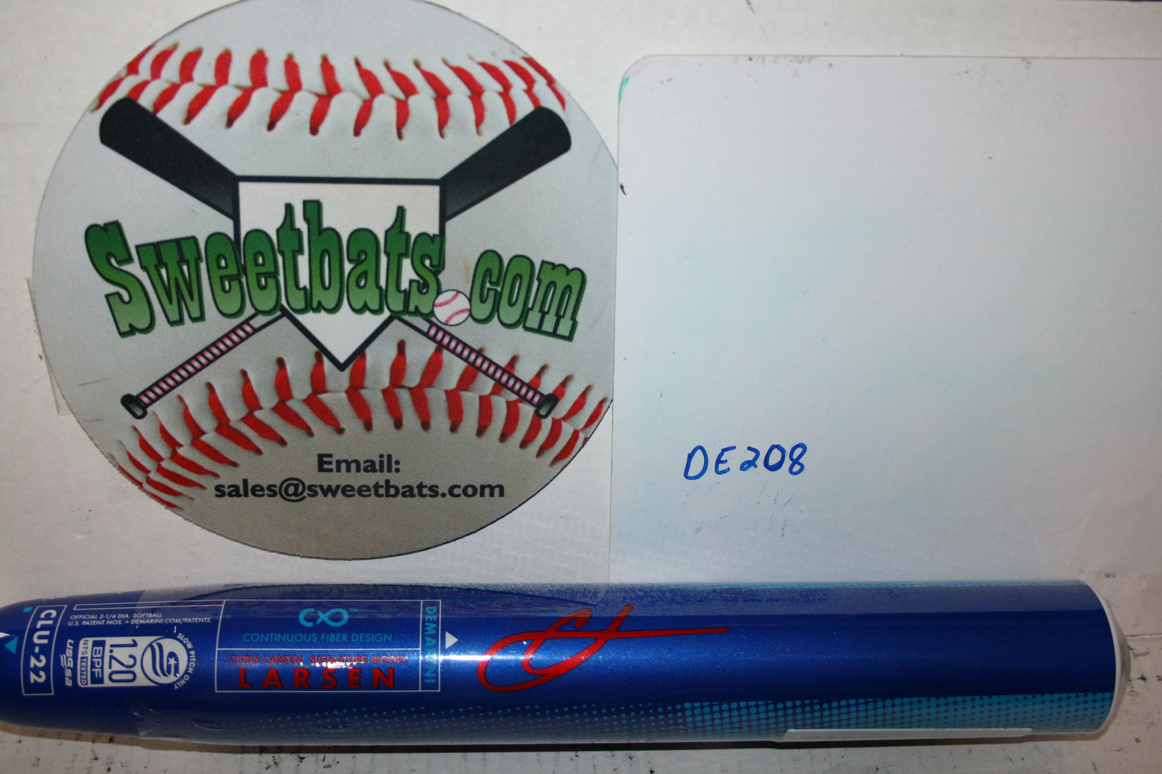 NIW New Demarini Nautalai Slowpitch Softball Bat USSSA 240 UTrip CL22 Chris Larsen 34" 12" barrel WTDXCLU