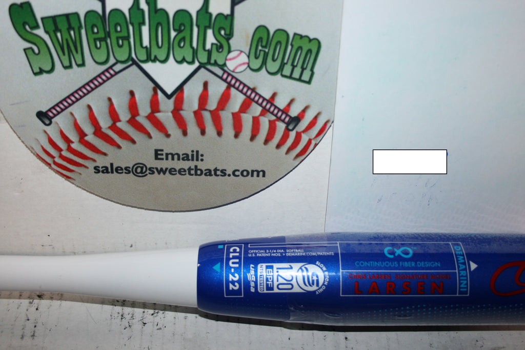 NIW New Demarini Nautalai Slowpitch Softball Bat USSSA 240 UTrip CL22 Chris Larsen 34" 12" barrel WTDXCLU