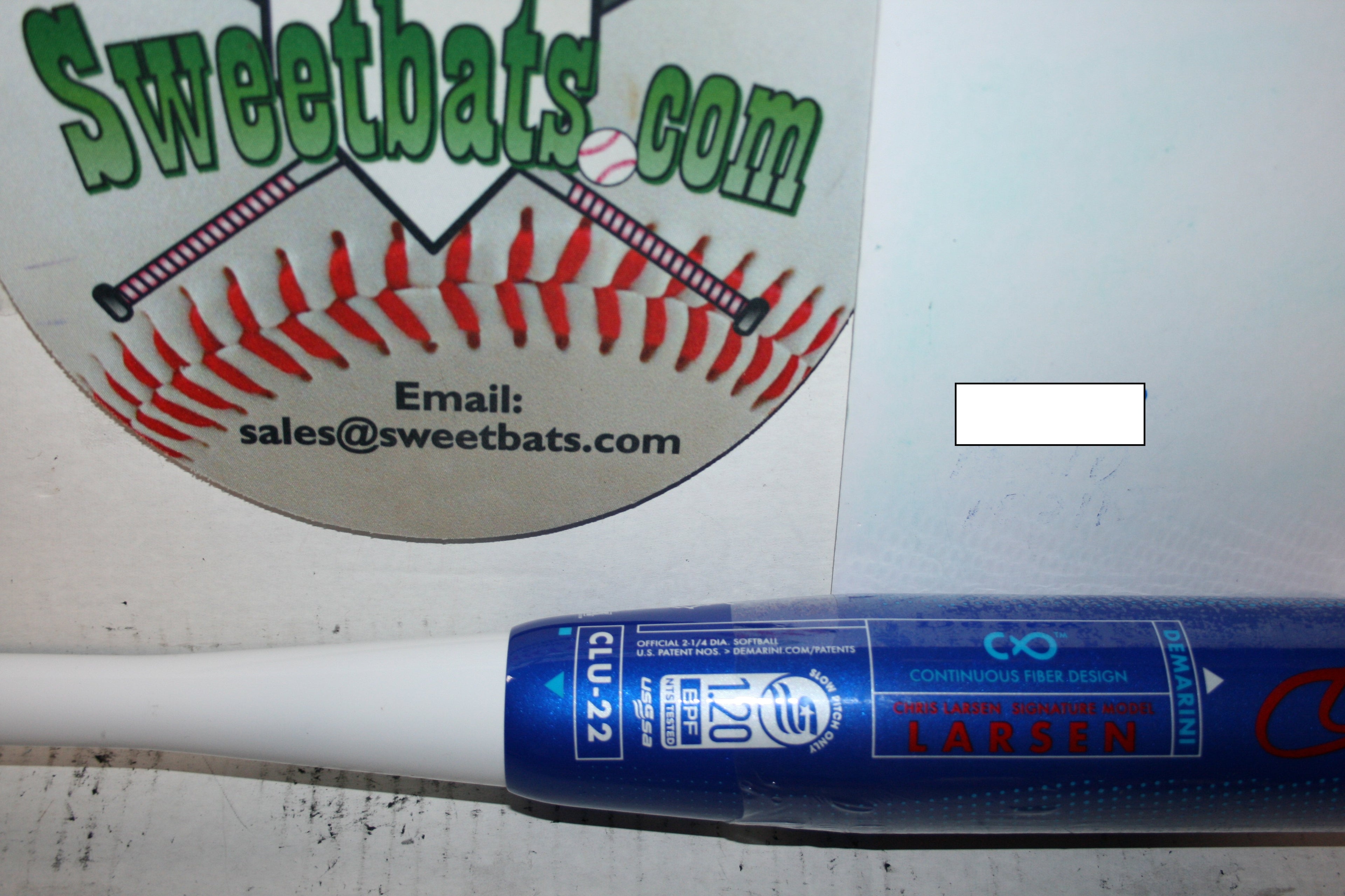 NIW New Demarini Nautalai Slowpitch Softball Bat USSSA 240 UTrip CL22 Chris Larsen 34" 12" barrel WTDXCLU