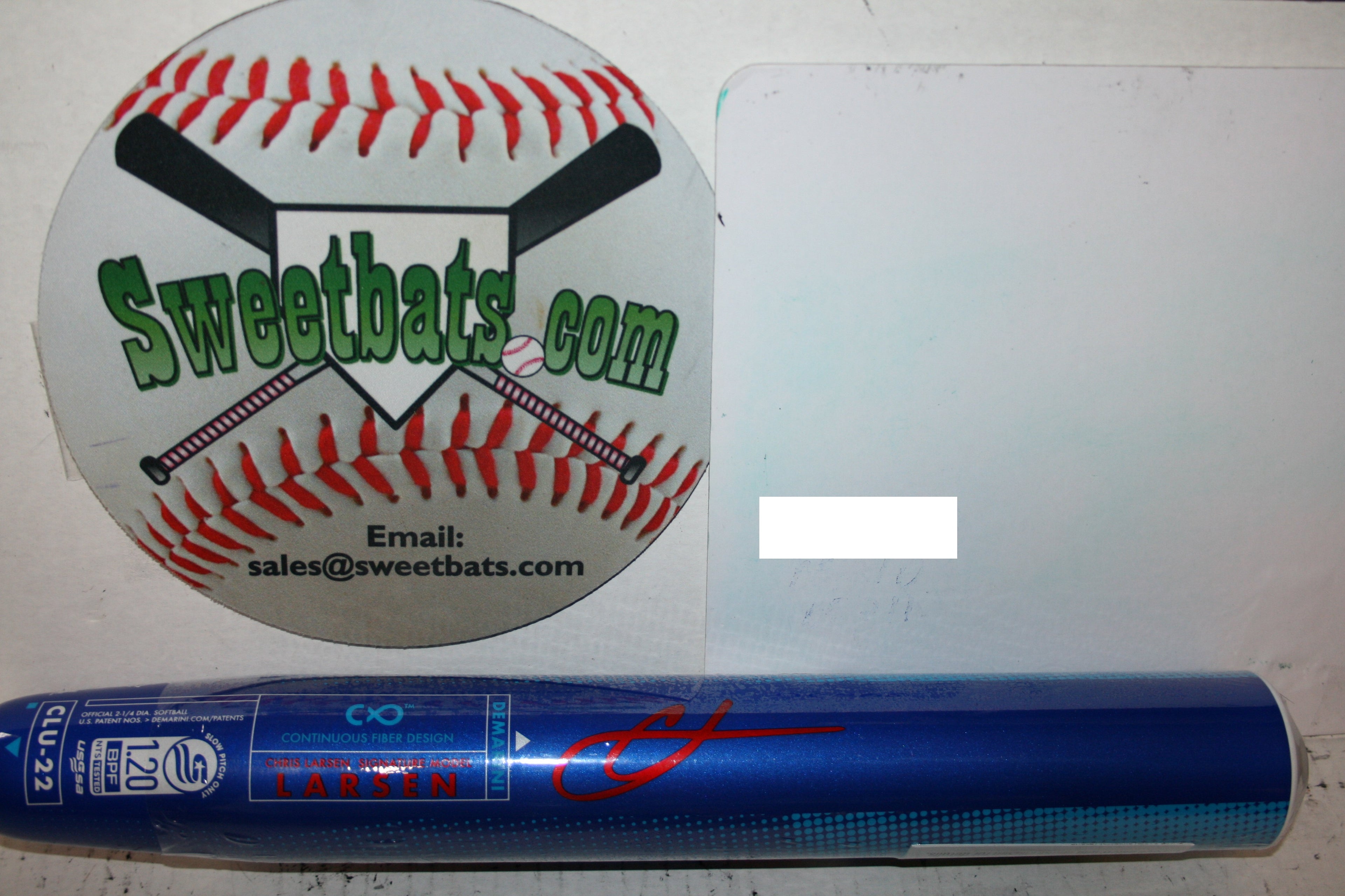 NIW New Demarini Nautalai Slowpitch Softball Bat USSSA 240 UTrip CL22 Chris Larsen 34" 12" barrel WTDXCLU