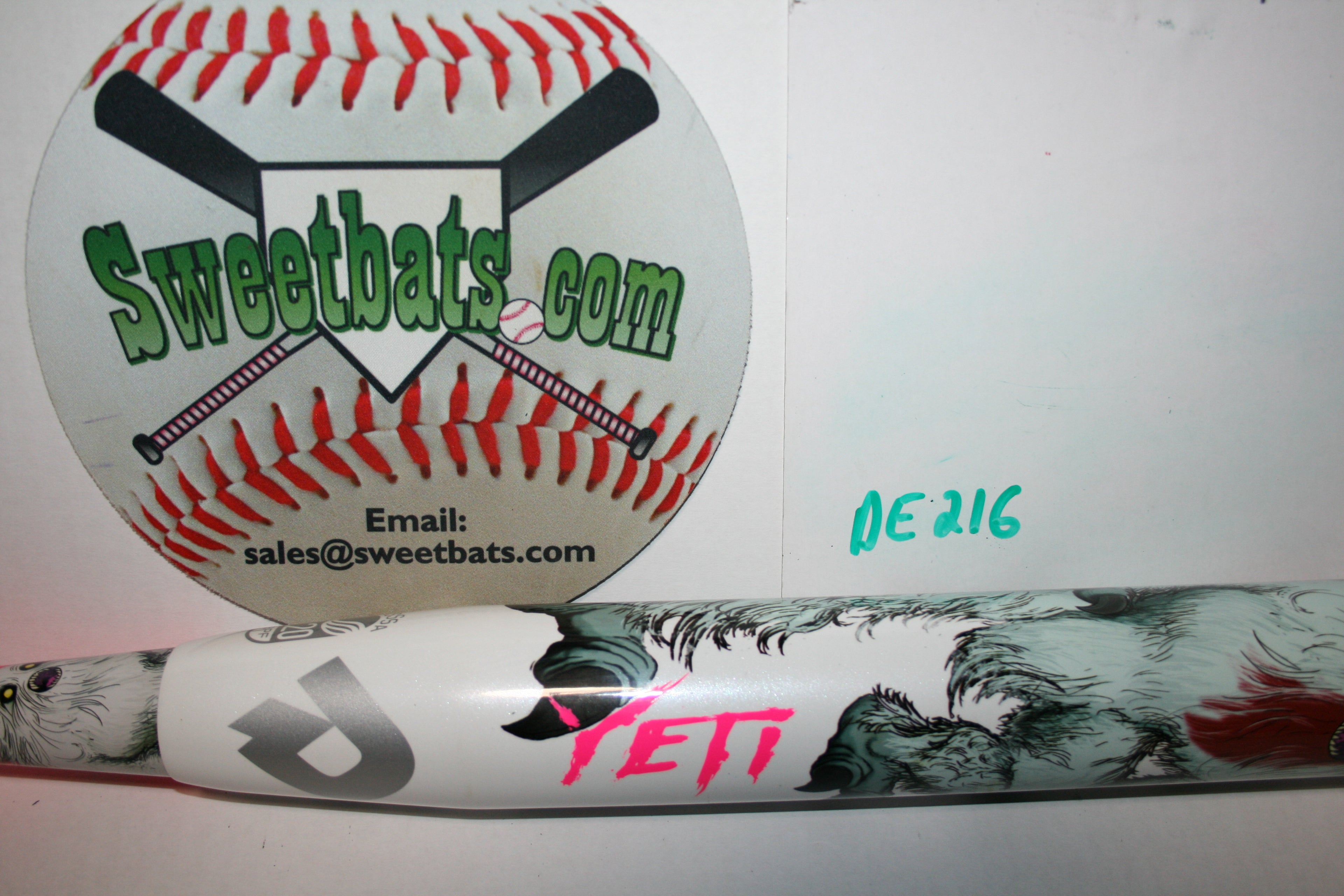 Limited Edition Demarini Yeti Softball Bat USSSA 220 ASA Dual Stamp The ONE YET-15 27 26.4