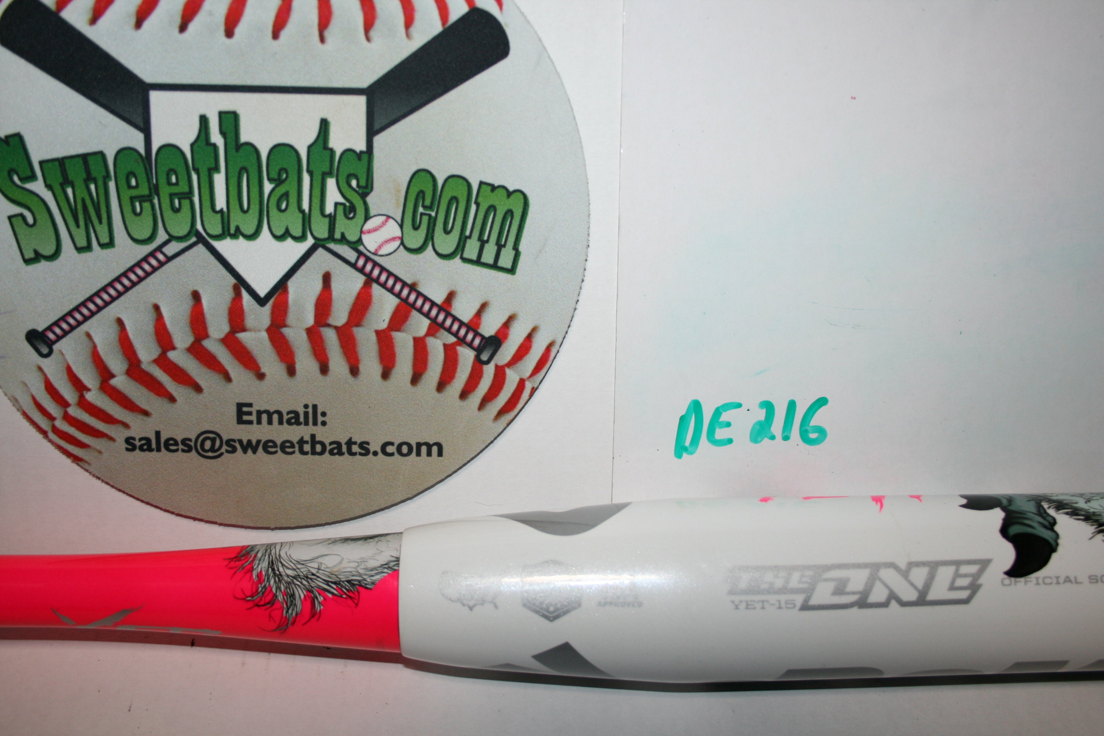 Limited Edition Demarini Yeti Softball Bat USSSA 220 ASA Dual Stamp The ONE YET-15 27 26.4