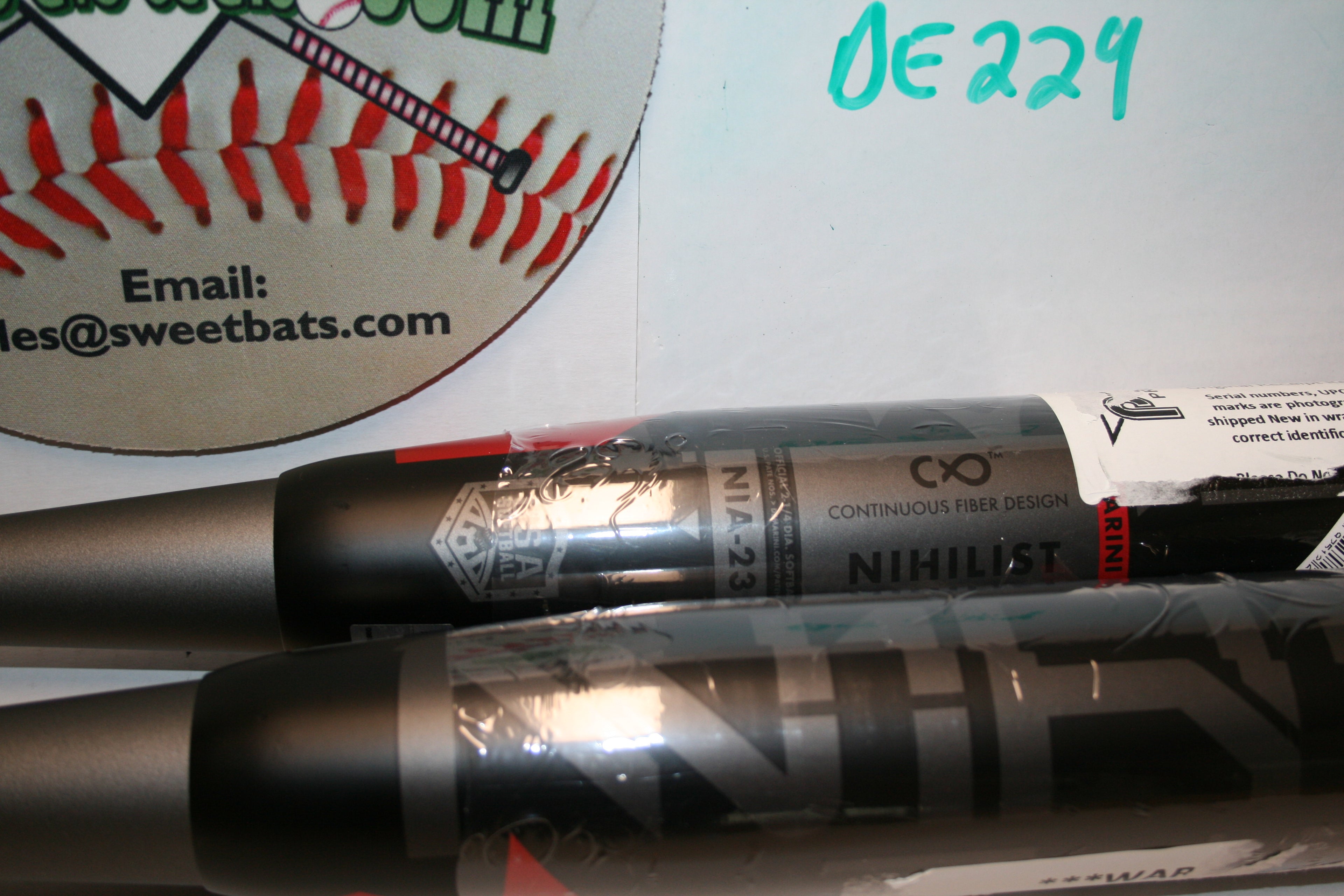 ASA USA NIW 2023 Demarini Nihlist Softball Bat Slowpitch NIA-23 34 27 ENDLOAD EL