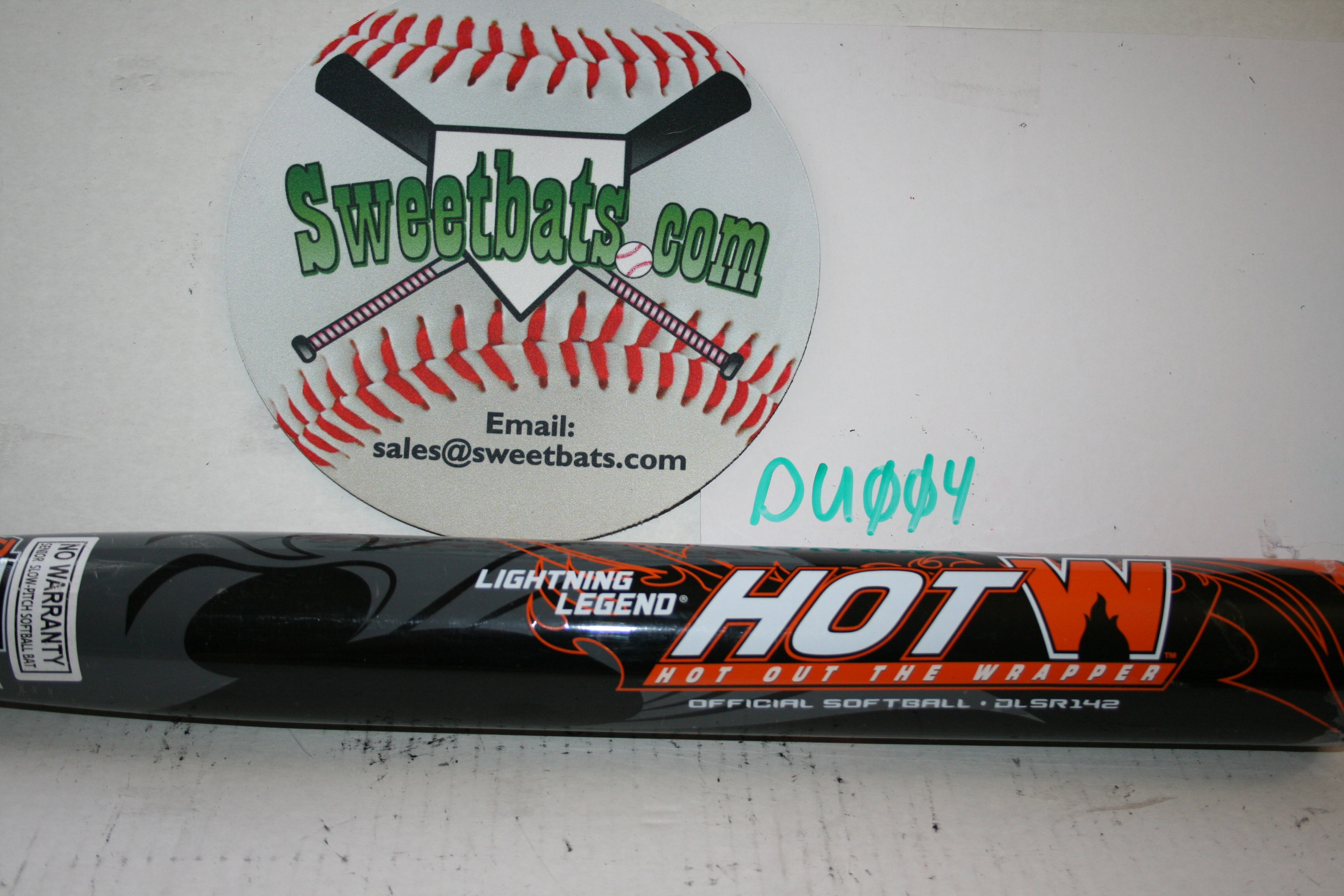 Dudley Lightning HOTW HOT W SSUSA Senior Slowpitch Softball Bat 26 DLSR142 new
