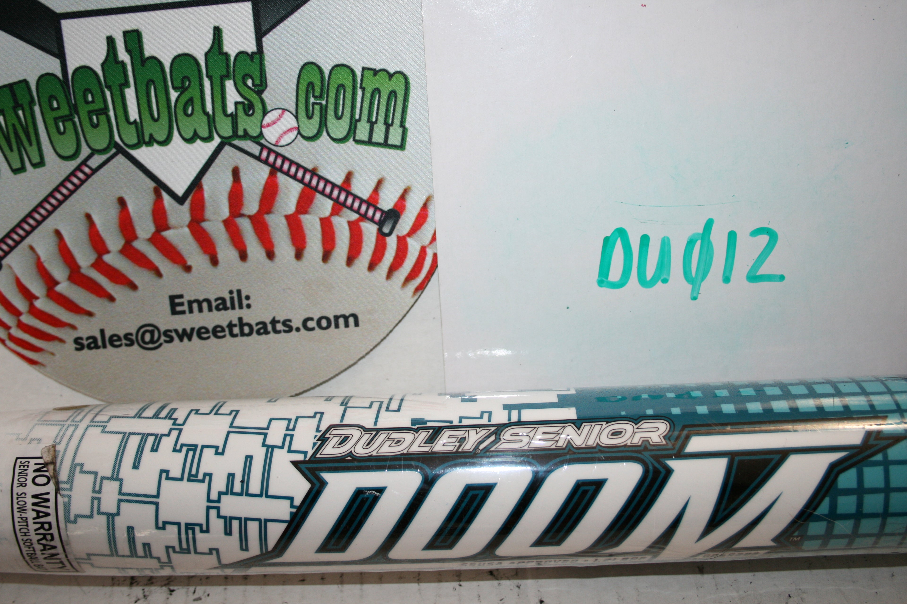 RARE NIW New DUDLEY DOOM Senior SSUSA Slowpitch Softball Bat DDSR2B2 Senior Softball DOOM Balanced