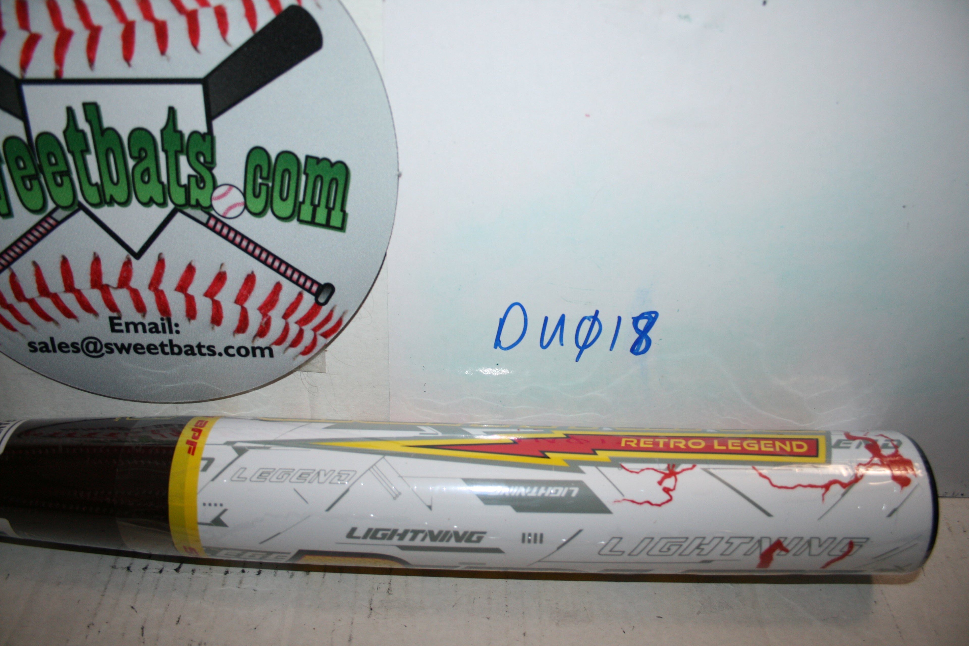 Dudley Lightning Legend Retro Red Knob SSUSA Senior Slowpitch Softball Bat