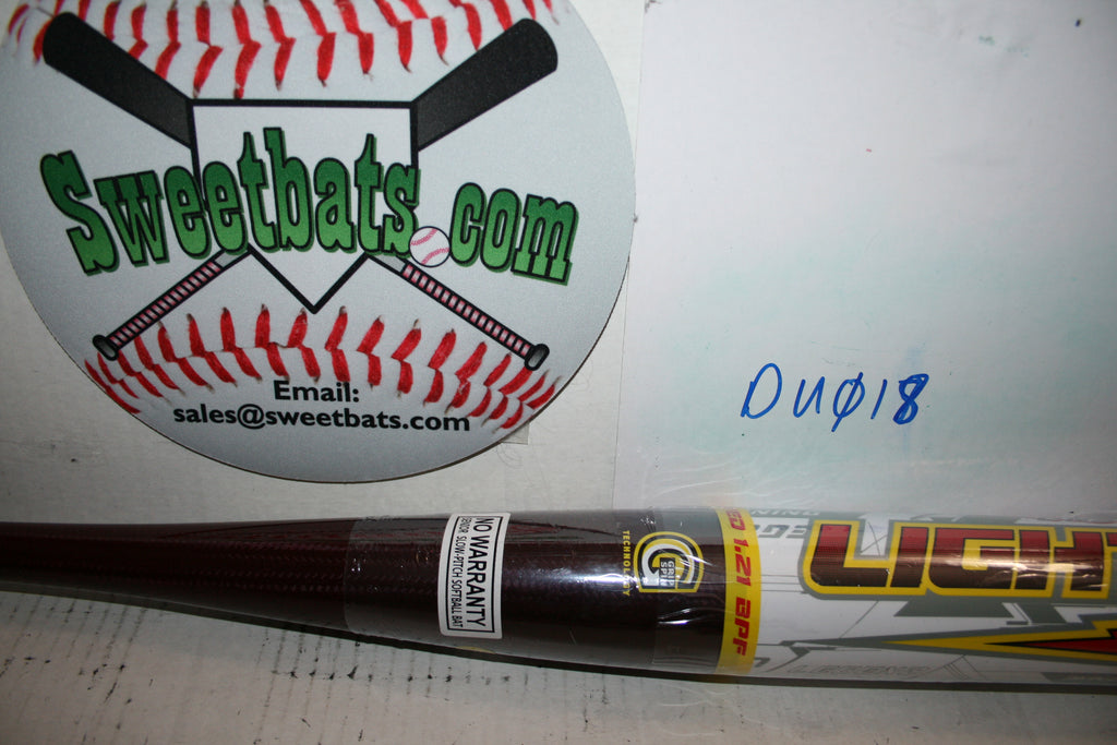 Dudley Lightning Legend Retro Red Knob SSUSA Senior Slowpitch Softball Bat