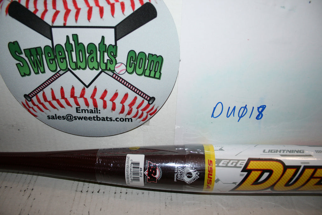 Dudley Lightning Legend Retro Red Knob SSUSA Senior Slowpitch Softball Bat