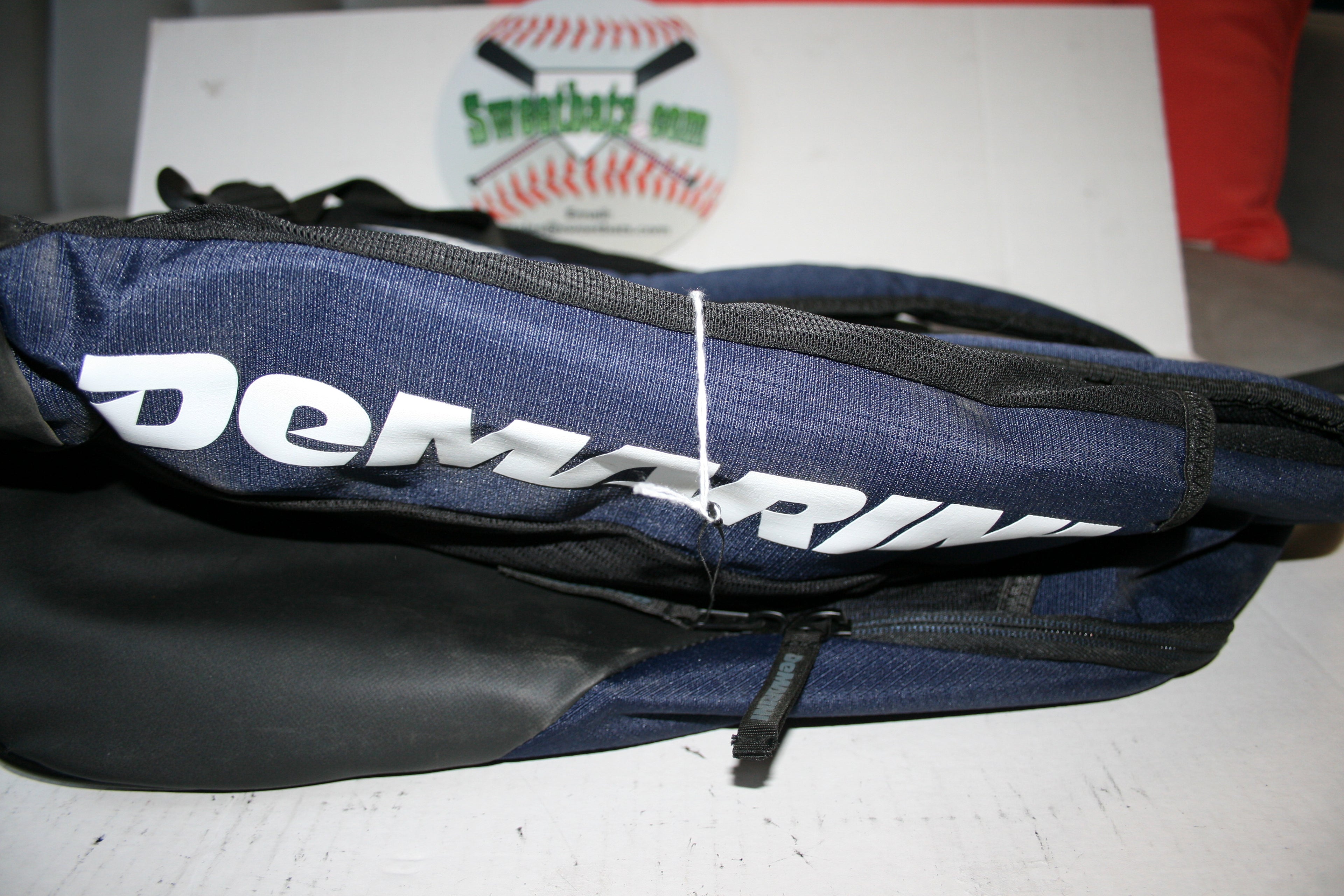 Demarini Aftermath Backpack Equipment Bag Blue Black Back Pack Baseball Softball