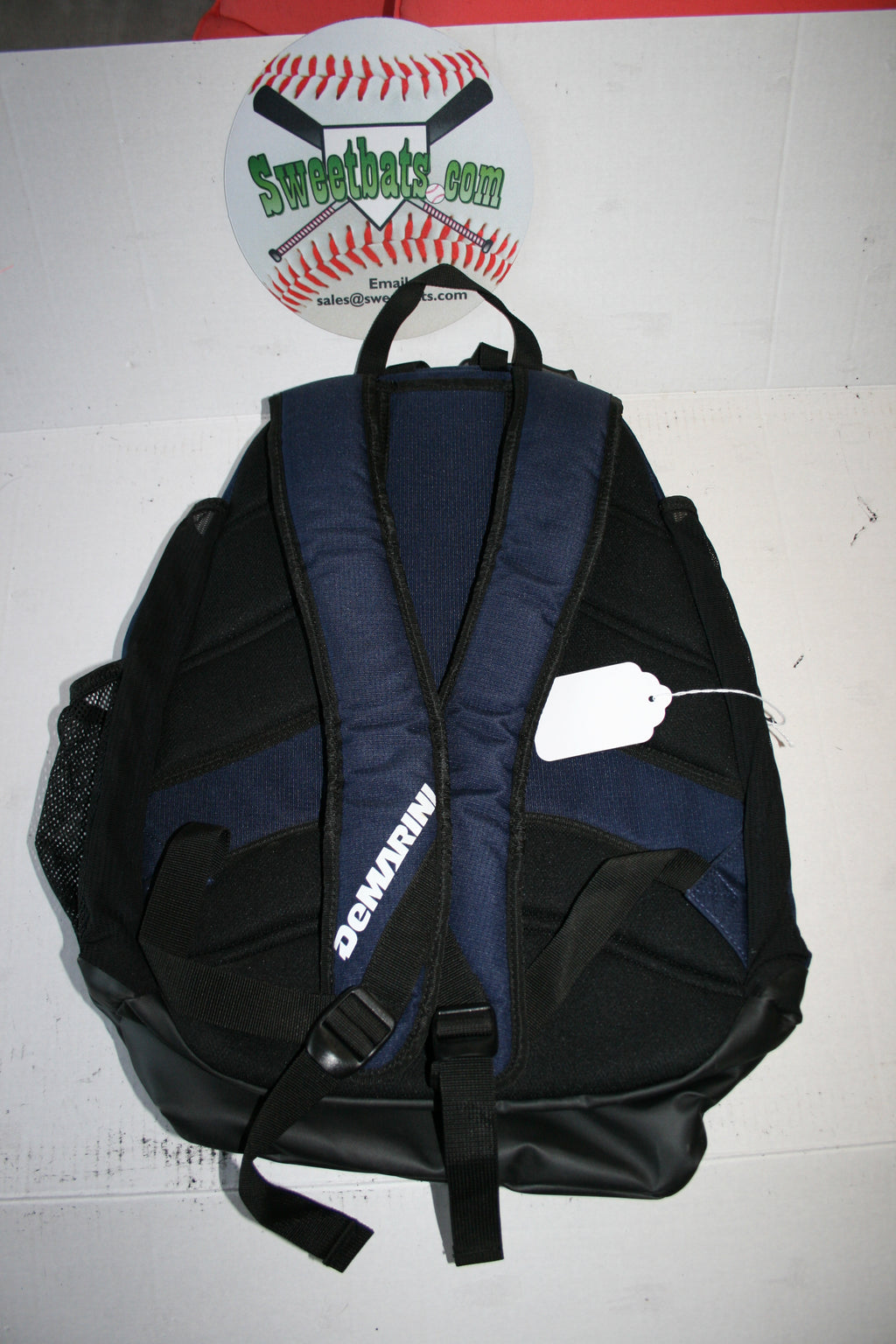 Demarini Aftermath Backpack Equipment Bag Blue Black Back Pack Baseball Softball