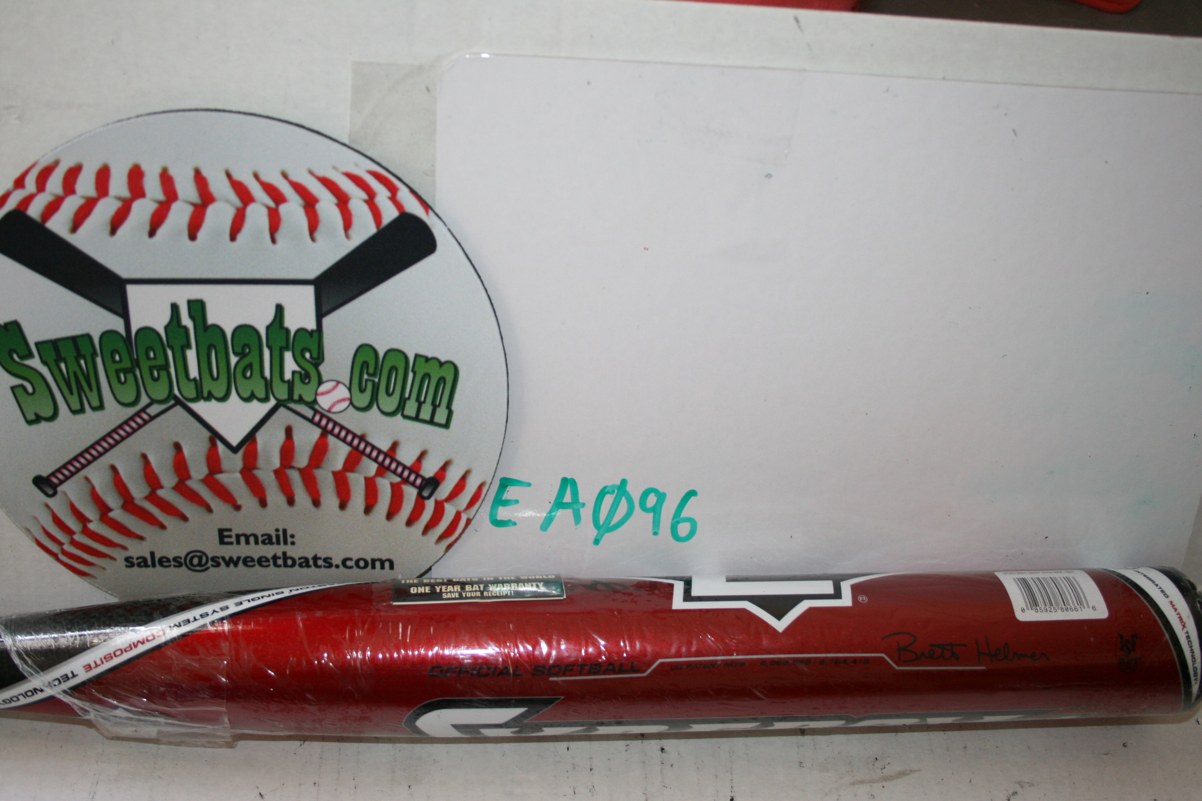 RARE 2009 27 NEW SCN12BH Easton Synergy Power Plus + Brett Helmer Softball Bat USSSA 220