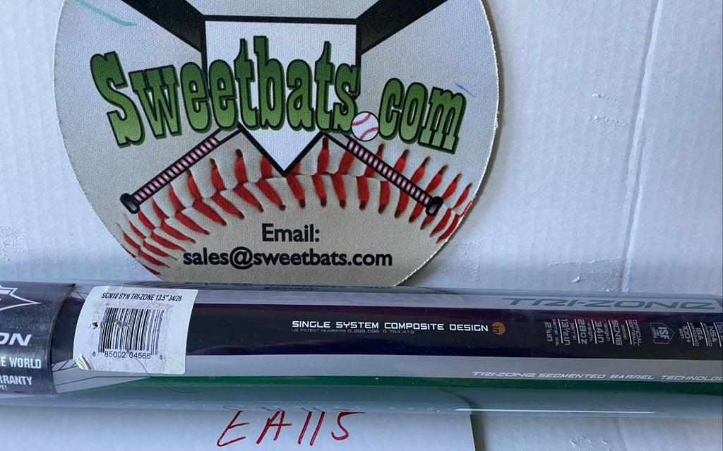 FIRST BATCH? Easton Synergy SCN18 TRI ZONE USSSA 220 Softball Bat 28 2010 prod date