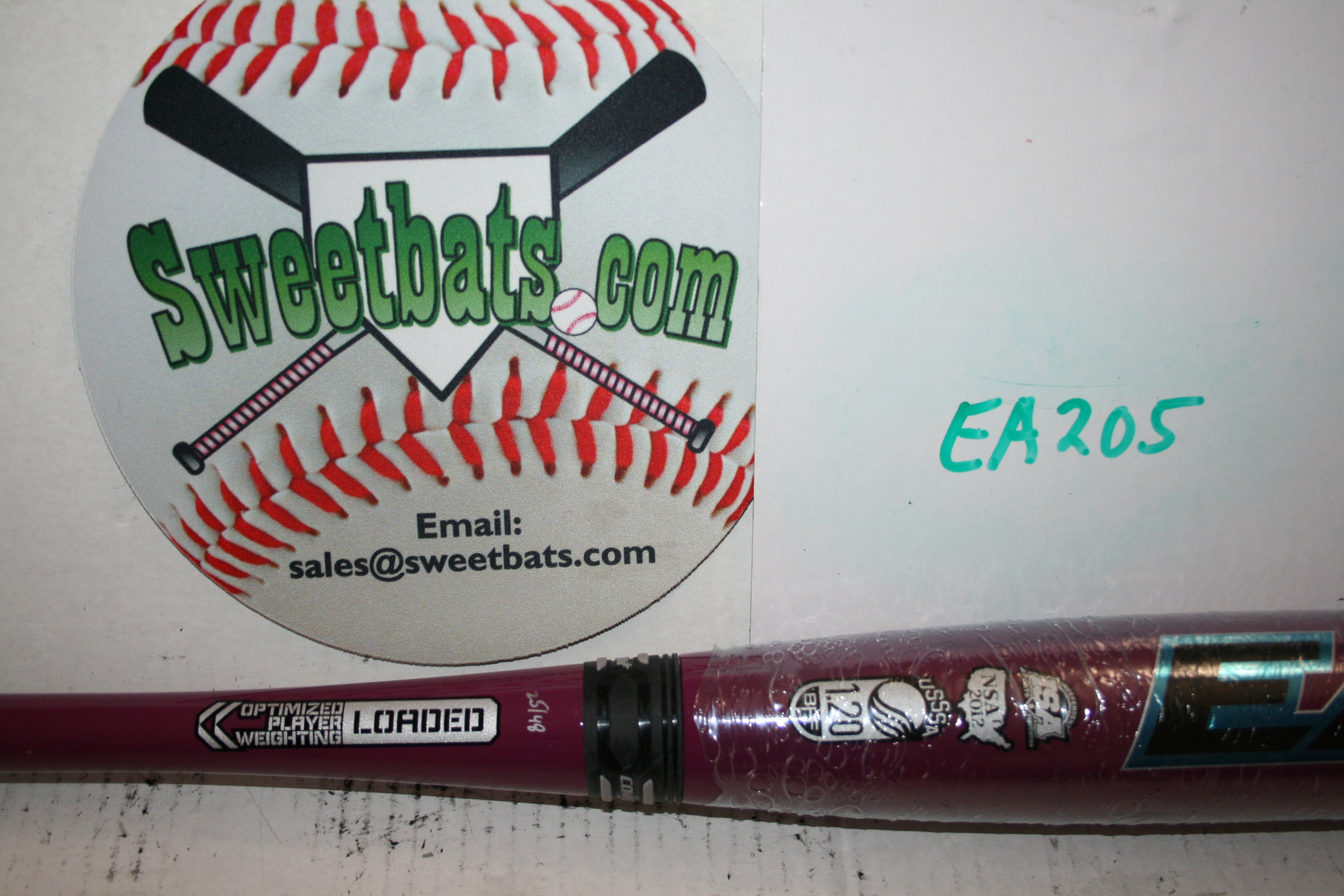 Only 48 MADE!! Easton Resmondo Slowpitch USSSA 240 Softball Bat 27 BIG PURPLE GUY Fireflex New NIW