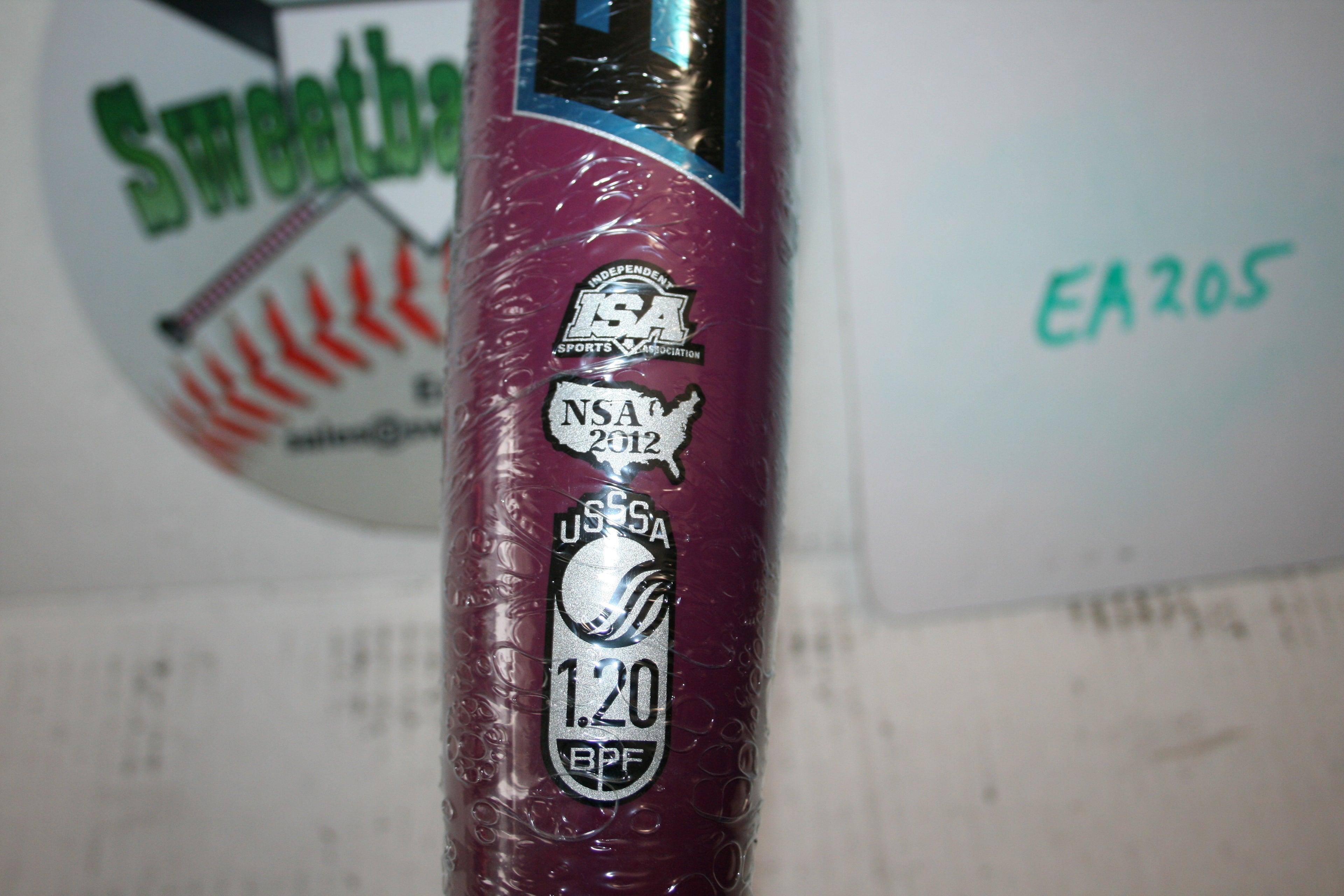 Only 48 MADE!! Easton Resmondo Slowpitch USSSA 240 Softball Bat 27 BIG PURPLE GUY Fireflex New NIW