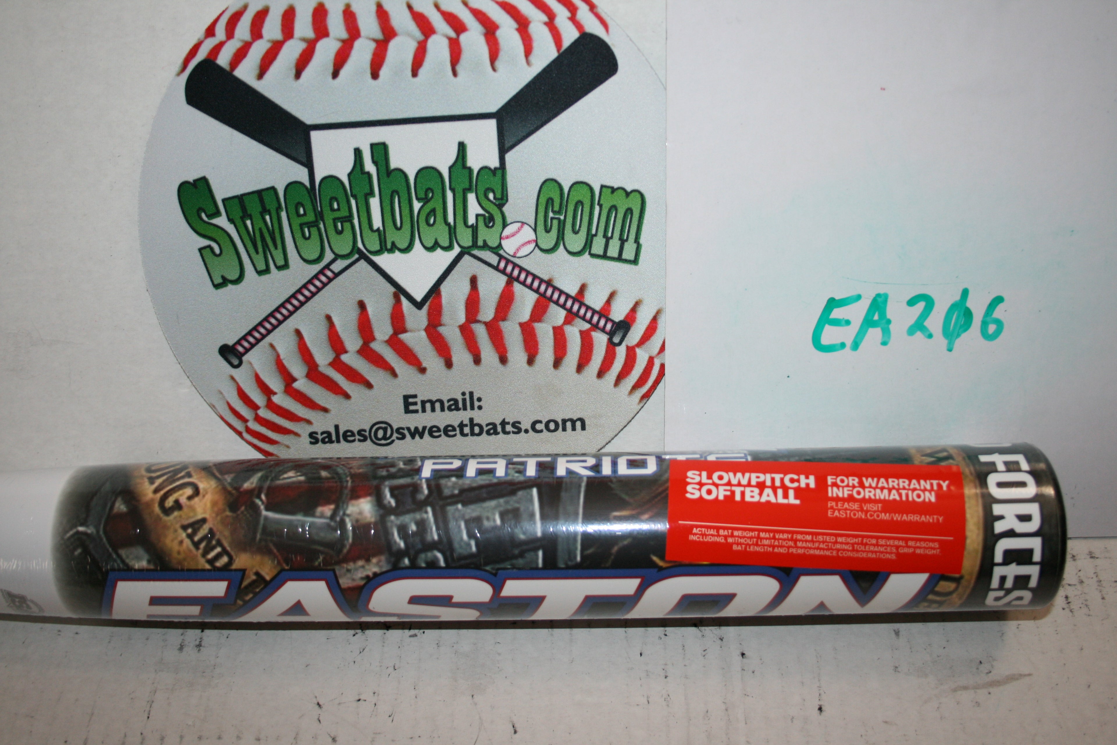 2021 NIW SP21PSL Easton USA PATRIOTS Softball Bat 220 USSSA stamp LOADED 12