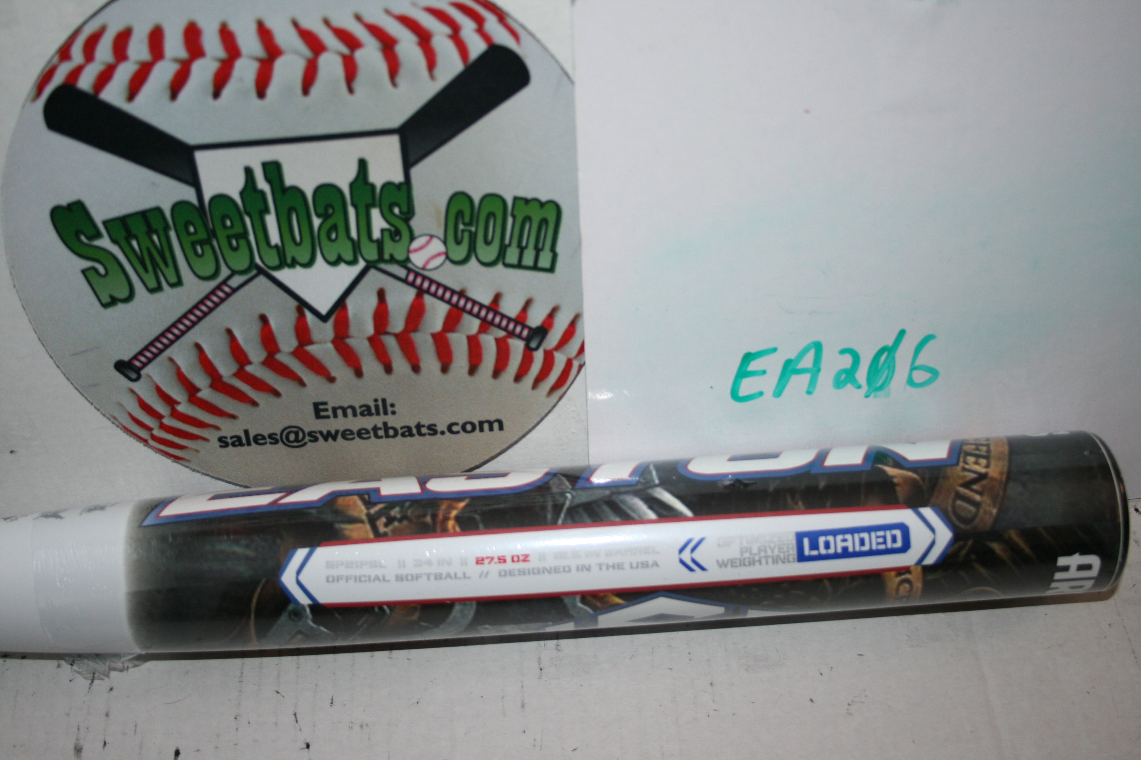2021 NIW SP21PSL Easton USA PATRIOTS Softball Bat 220 USSSA stamp LOADED 12