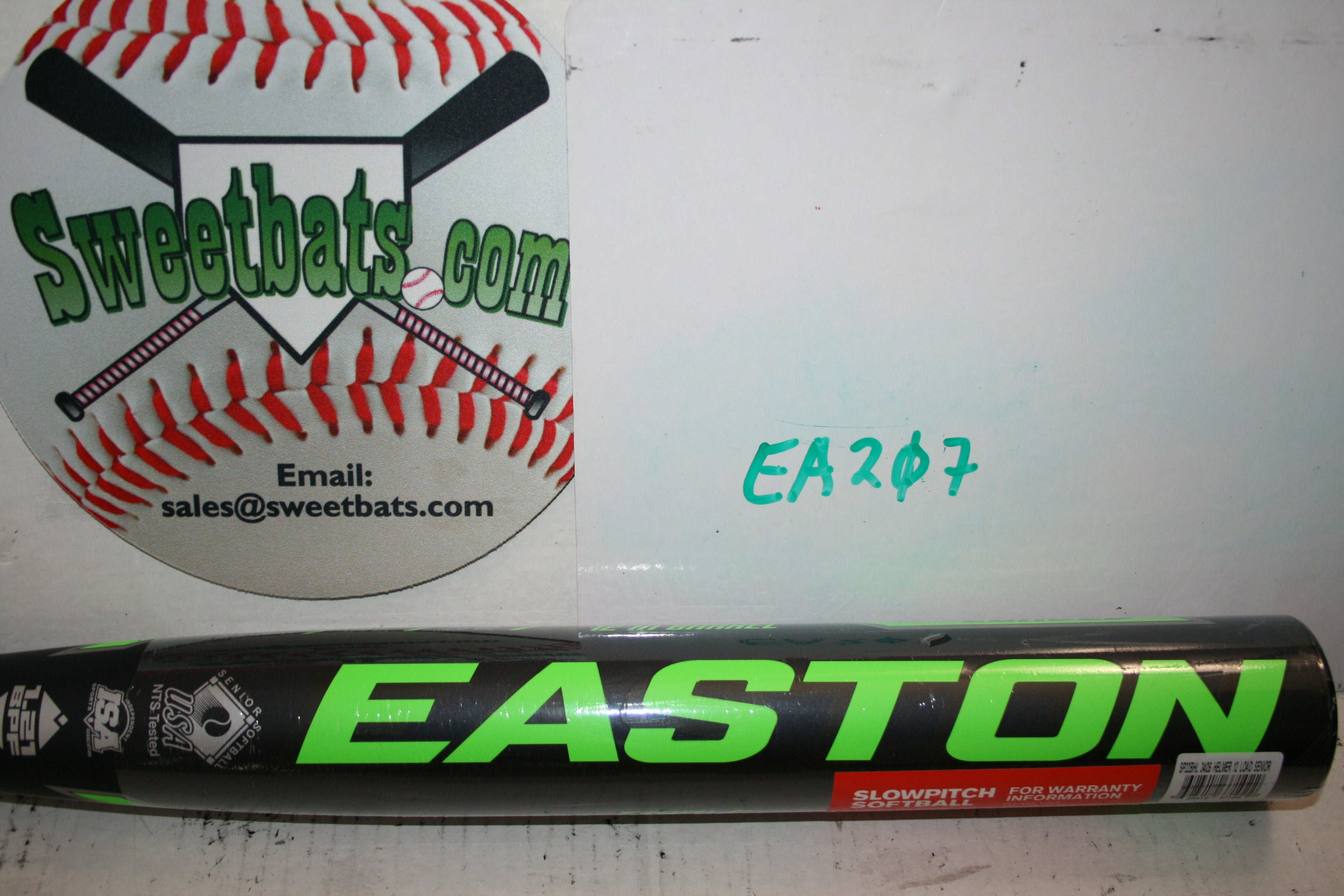 NIW Easton HELMER LOADED Senior Slowpitch Softball Bat SSUSA ISA SP22BHL 12"