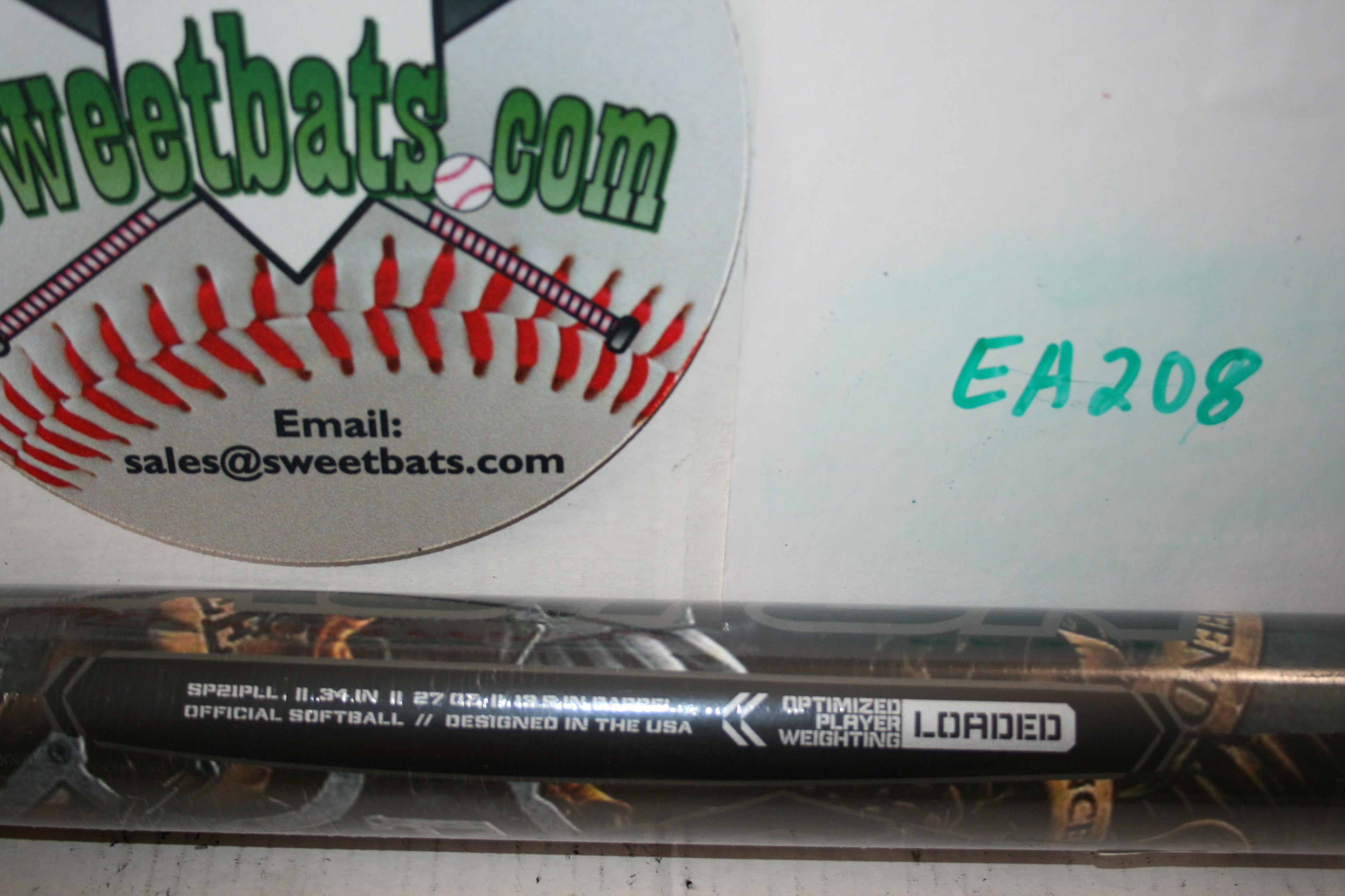 2021 NIW SP21PLL Easton USA PATRIOTS Softball Bat 220 USSSA stamp LOADED 13.5 Limited Edition