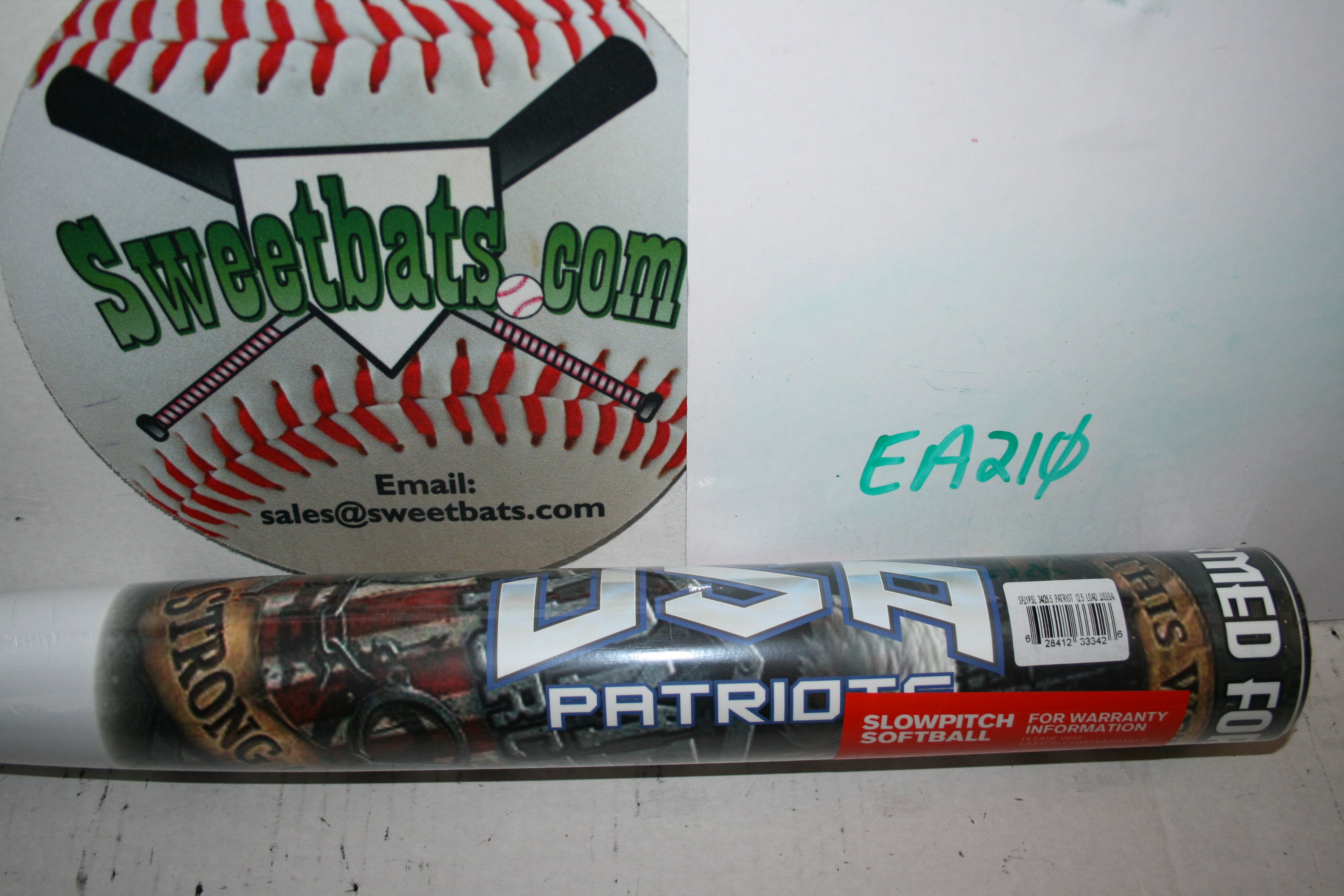 2021 NIW SP21PSL Easton USA PATRIOTS Softball Bat 220 USSSA stamp LOADED 12