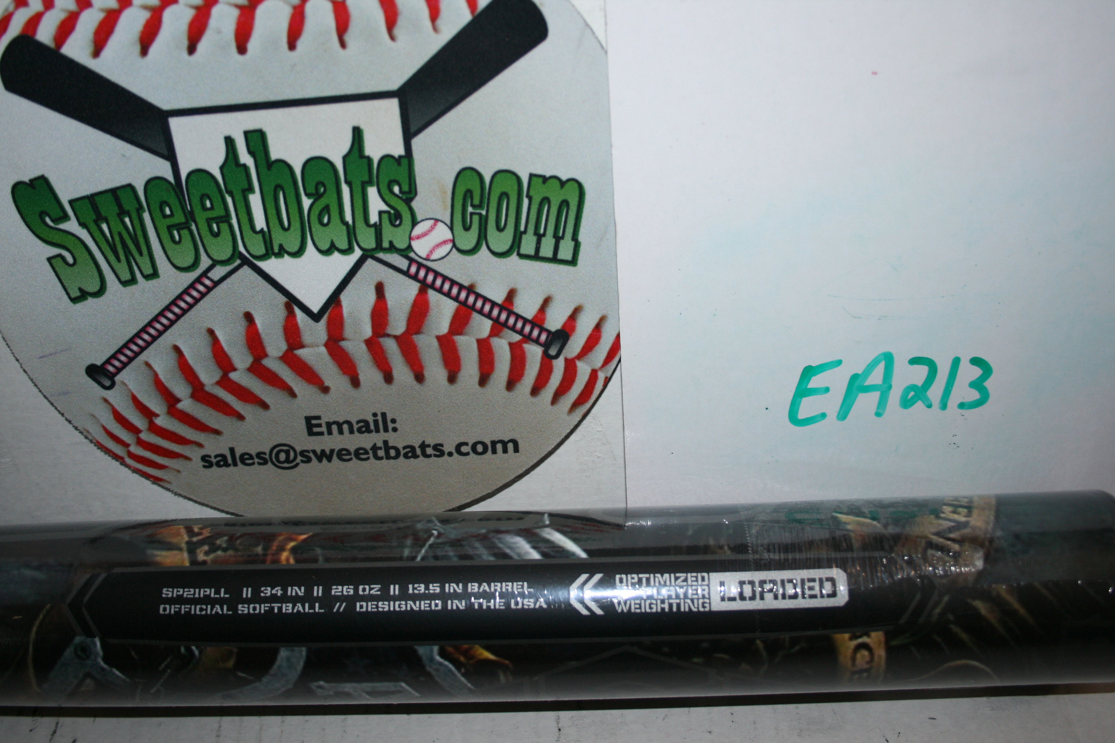 2021 NIW SP21PLL Easton USA PATRIOTS Softball Bat 220 USSSA stamp LOADED 13.5 Limited Edition