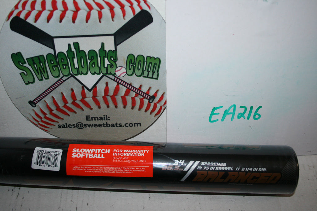 NIW Easton Empire LOADED Senior Slowpitch Softball Bat SSUSA SP23EM2B 13.75