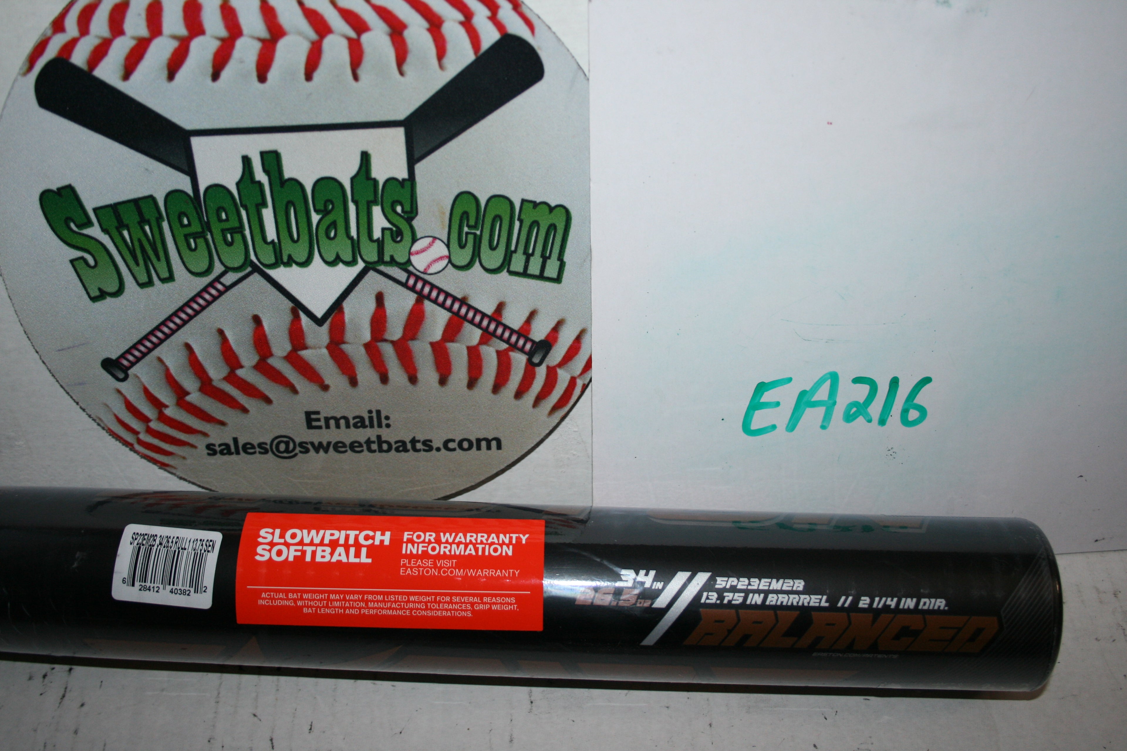 NIW Easton Empire LOADED Senior Slowpitch Softball Bat SSUSA SP23EM2B 13.75