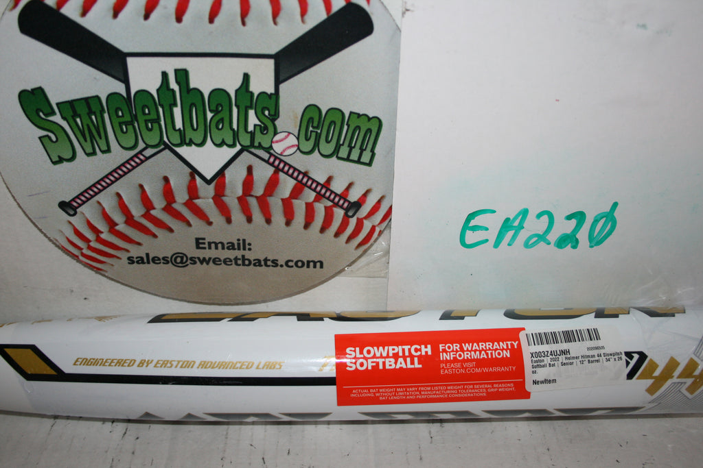 Easton HELMER LOADED Senior Slowpitch Softball Bat SSUSA ISA SP23BHSL 12" NEW HOT BAT