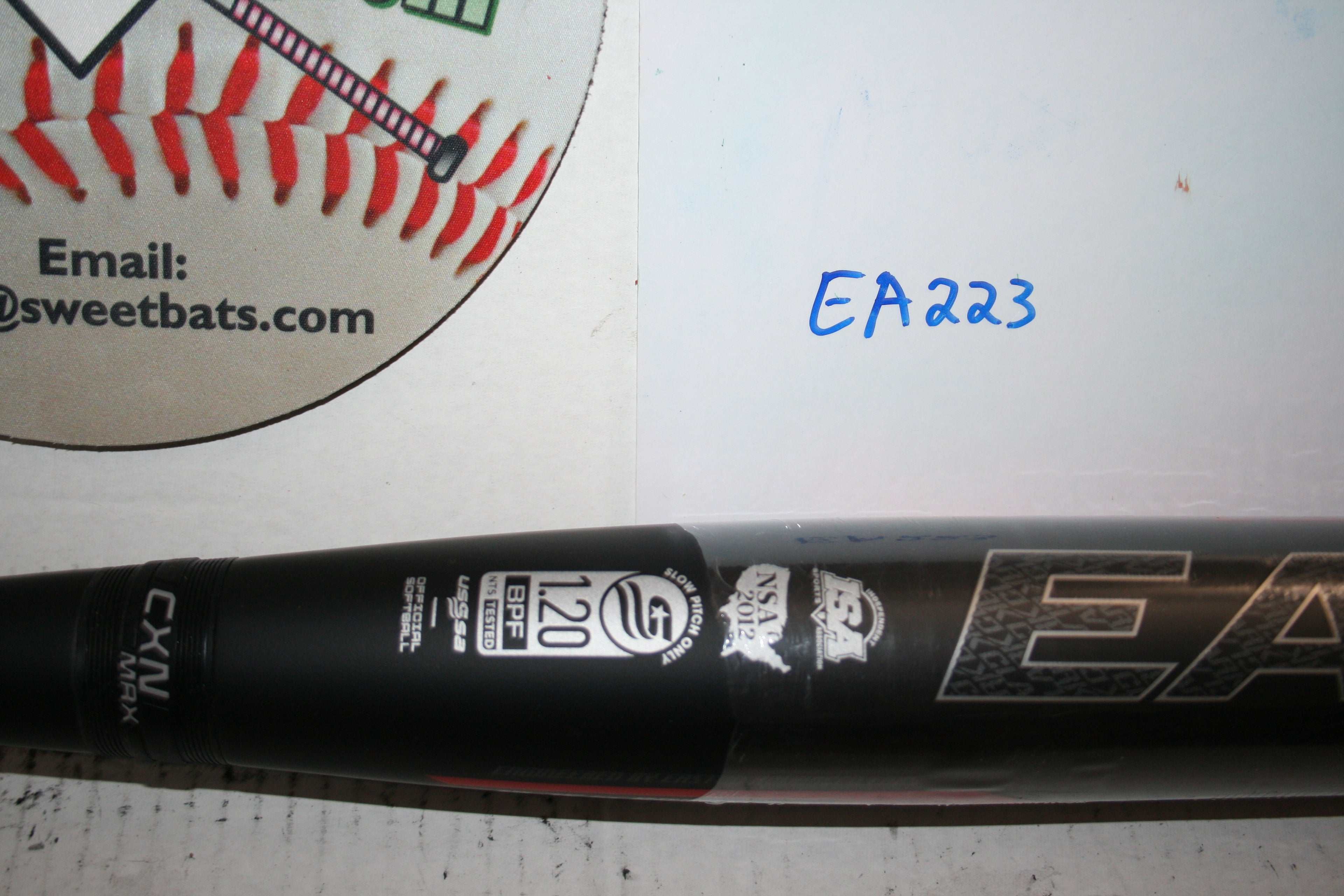 Easton CLARK 27.5 Fire Flex FIREFLEX Advanced SP22TCX 12.75 barrel softball bat USSSA 240