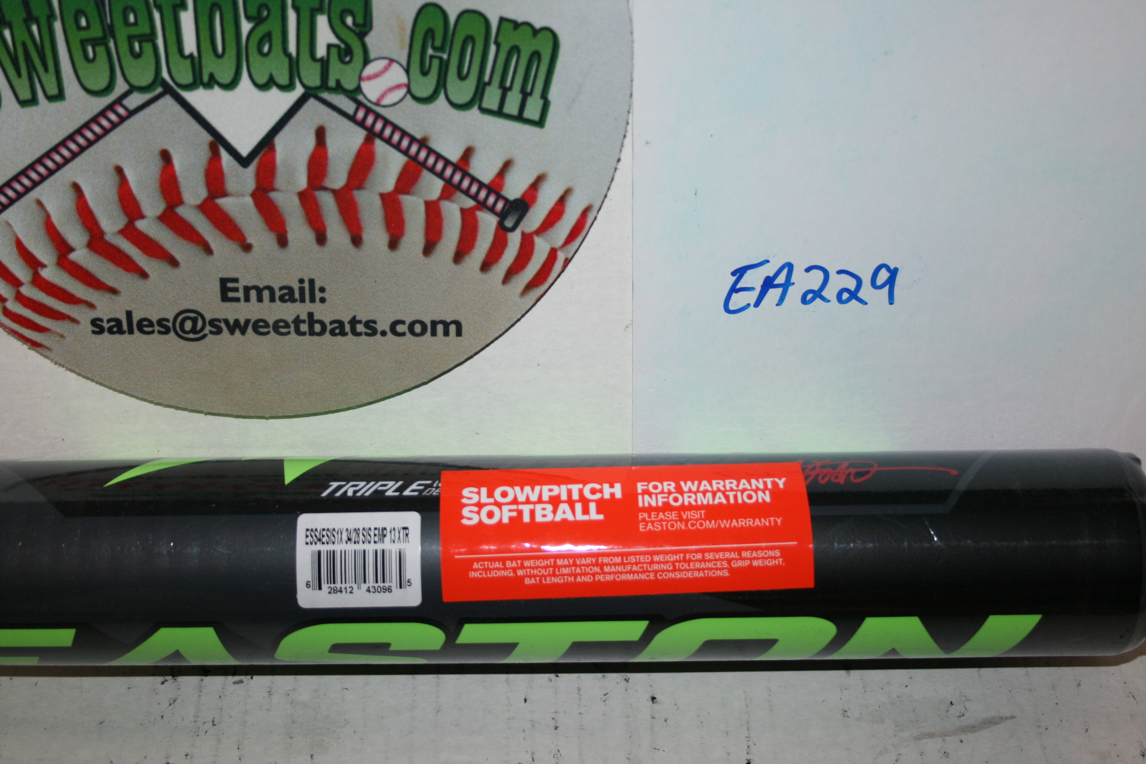 2024 Easton Empire Marieo Foster Mother Load Lime Smash It Exclusive Motherload SSUSA Senior Slowpitch bat ESS4ESIS1X
