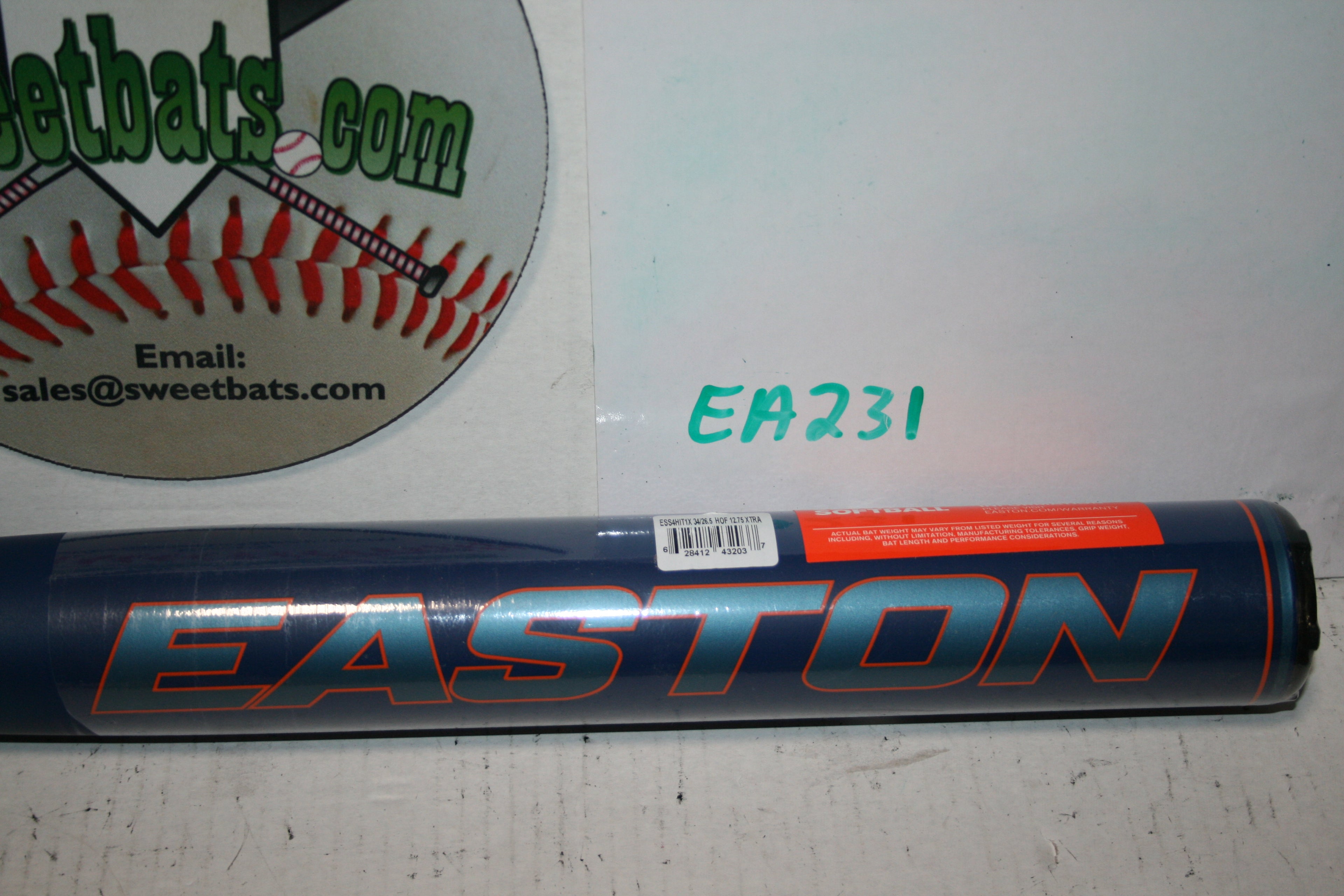 For Daniel C only NIW Easton Helmer Hitman HOF Hall Fame SSUSA Senior Slowpitch BAT ESS4HIT1X (Copy)