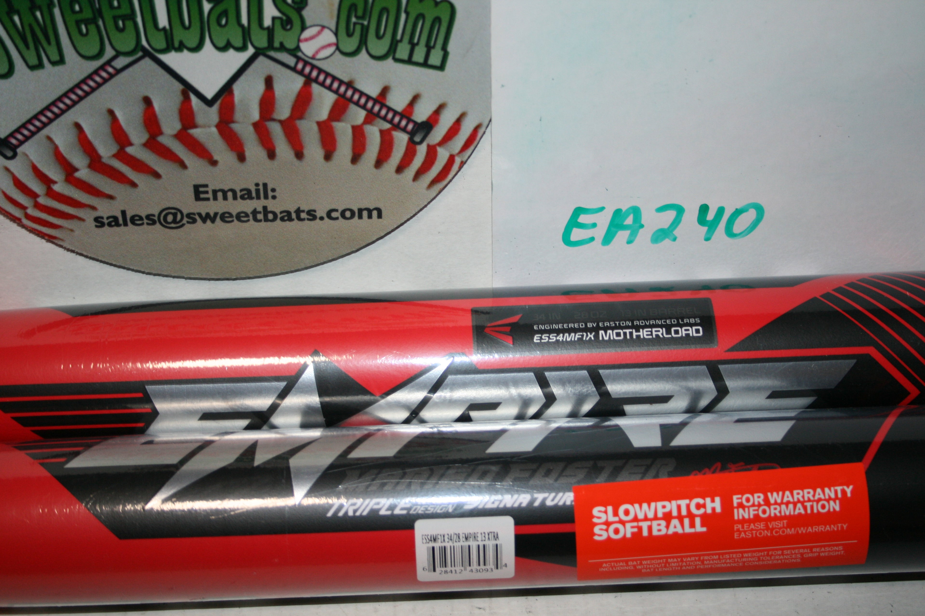 2024 Easton Empire Marieo Foster MotherLd SSUSA Senior Slowpitch bat  ESS4MF1X