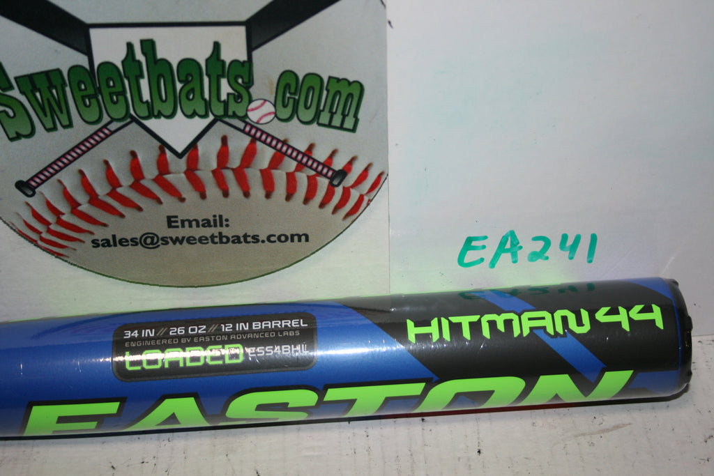 New NIW Easton Helmer Hitman 44 SSUSA Senior Slowpitch BAT ESS4BHL 2 piece pc