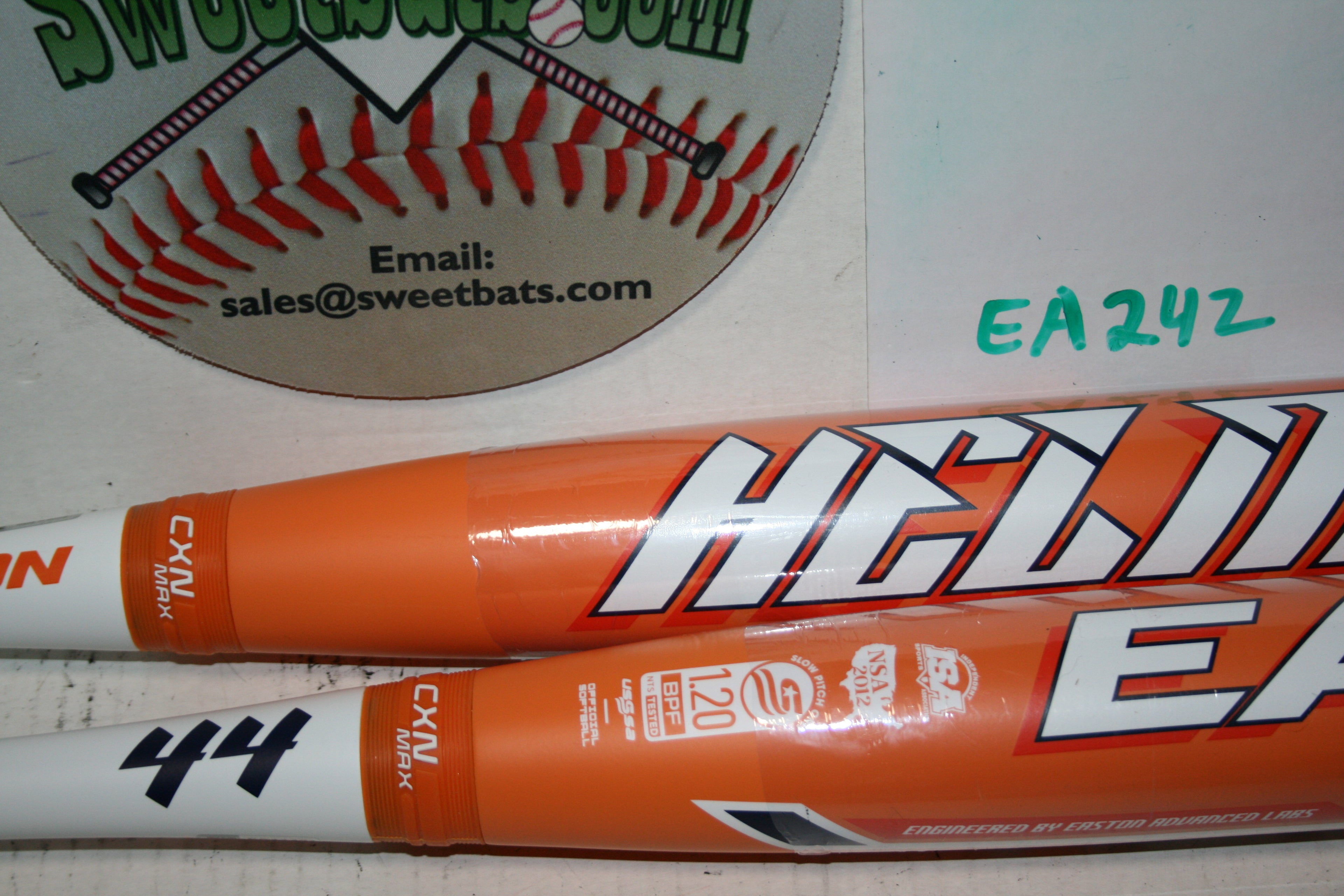 Easton Helmer Fire Flex 12.5" Barrel Loaded USSSA NSA ISA 240 Slowpitch Softball Bat 2023