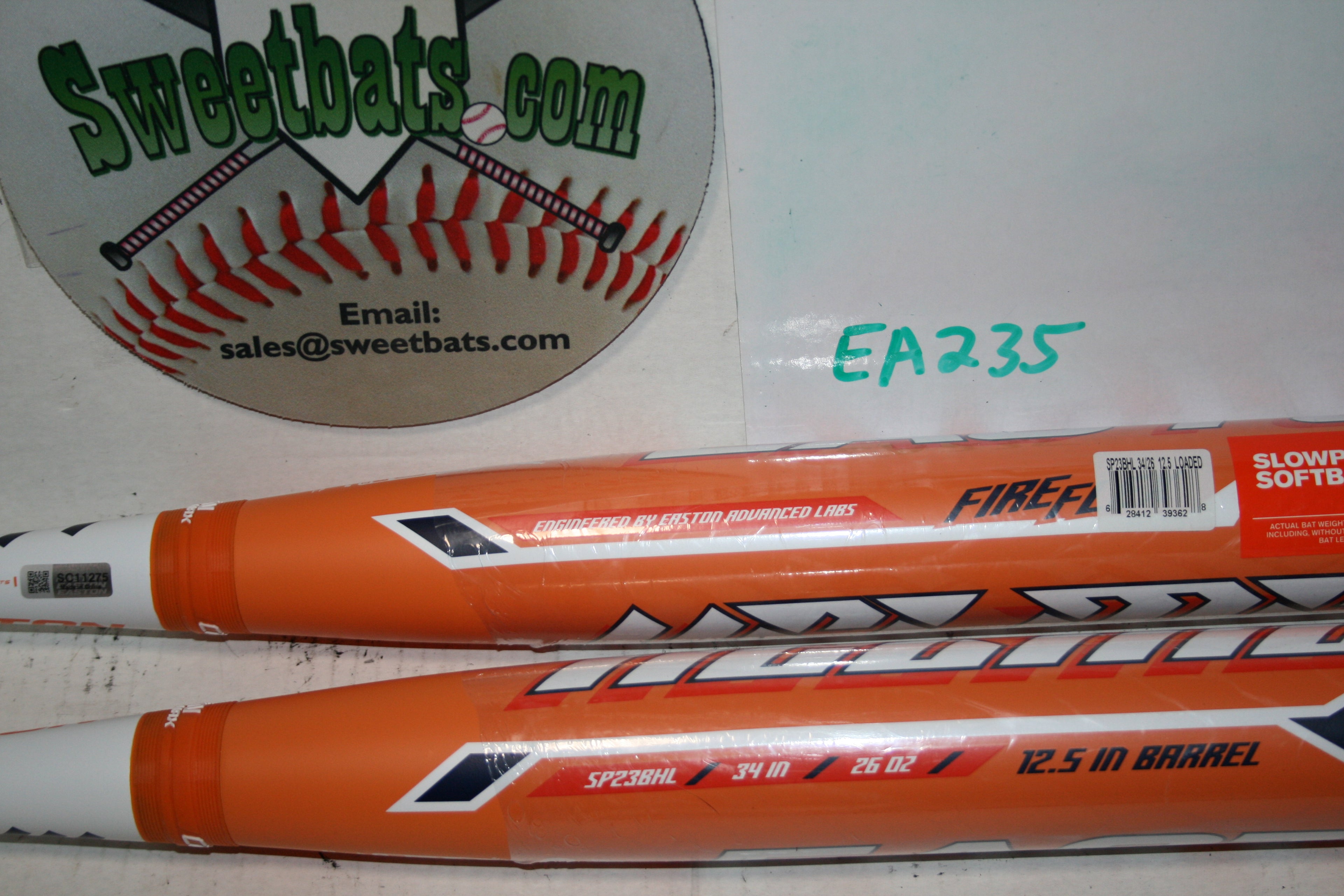 Easton Helmer Fire Flex 12.5" Barrel Loaded USSSA NSA ISA 240 Slowpitch Softball Bat 2023