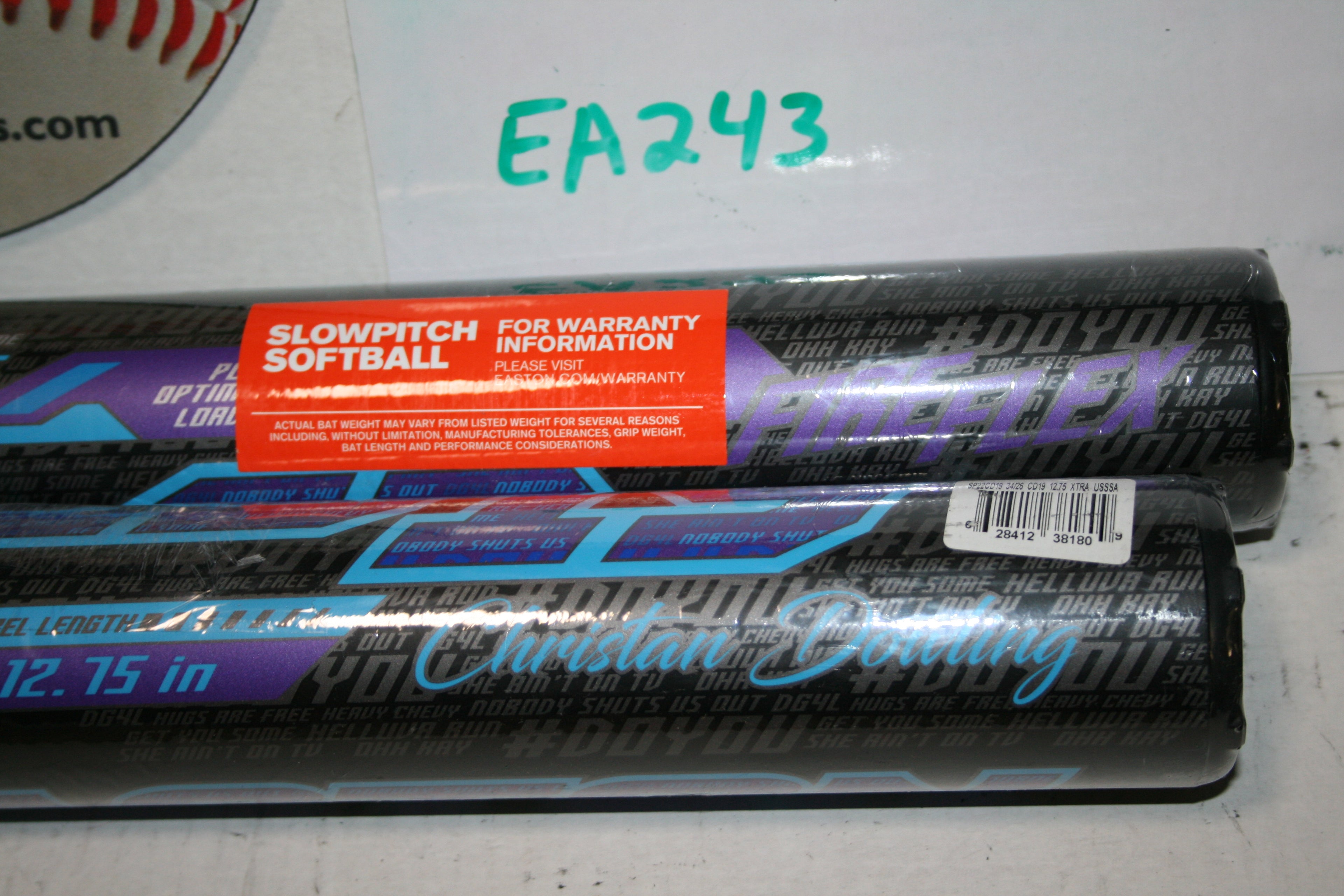 Easton CD19 Dowling Slowpitch Softball Bat Fire Flex USSSA 220 SP22CD1 Derby Grls