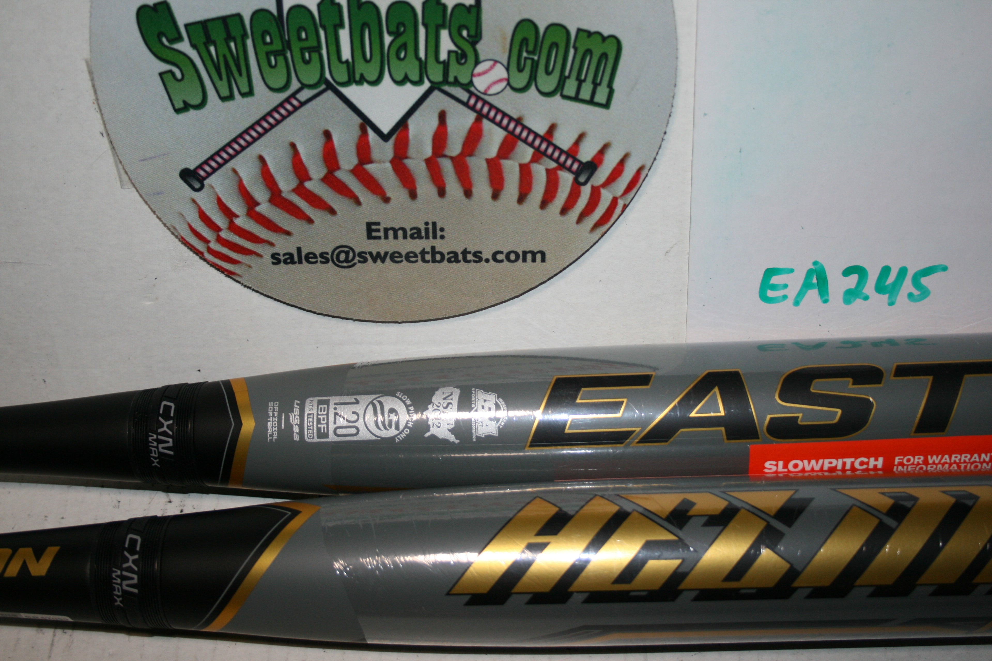 New NIW Easton Helmer Fire Flex 12" Barrel Loaded USSSA 240 Slowpitch Softball Bat SP22HELML