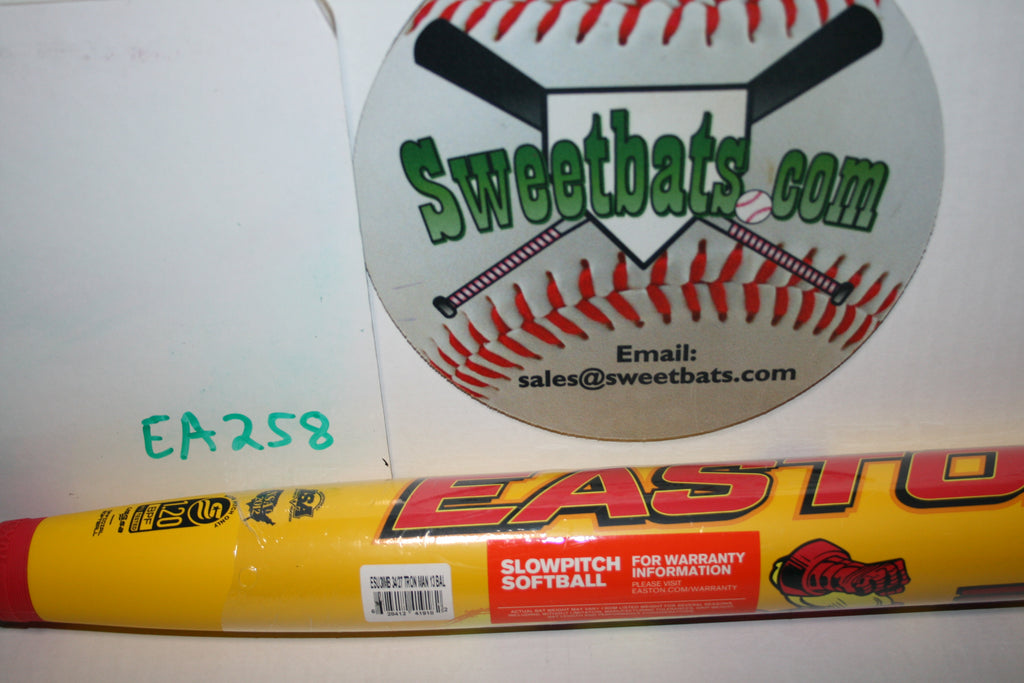 Only 1,000 made! 2023 Easton Iron Man USSSA 240 NSA  Balanced Softball Bat Slowpitch 34