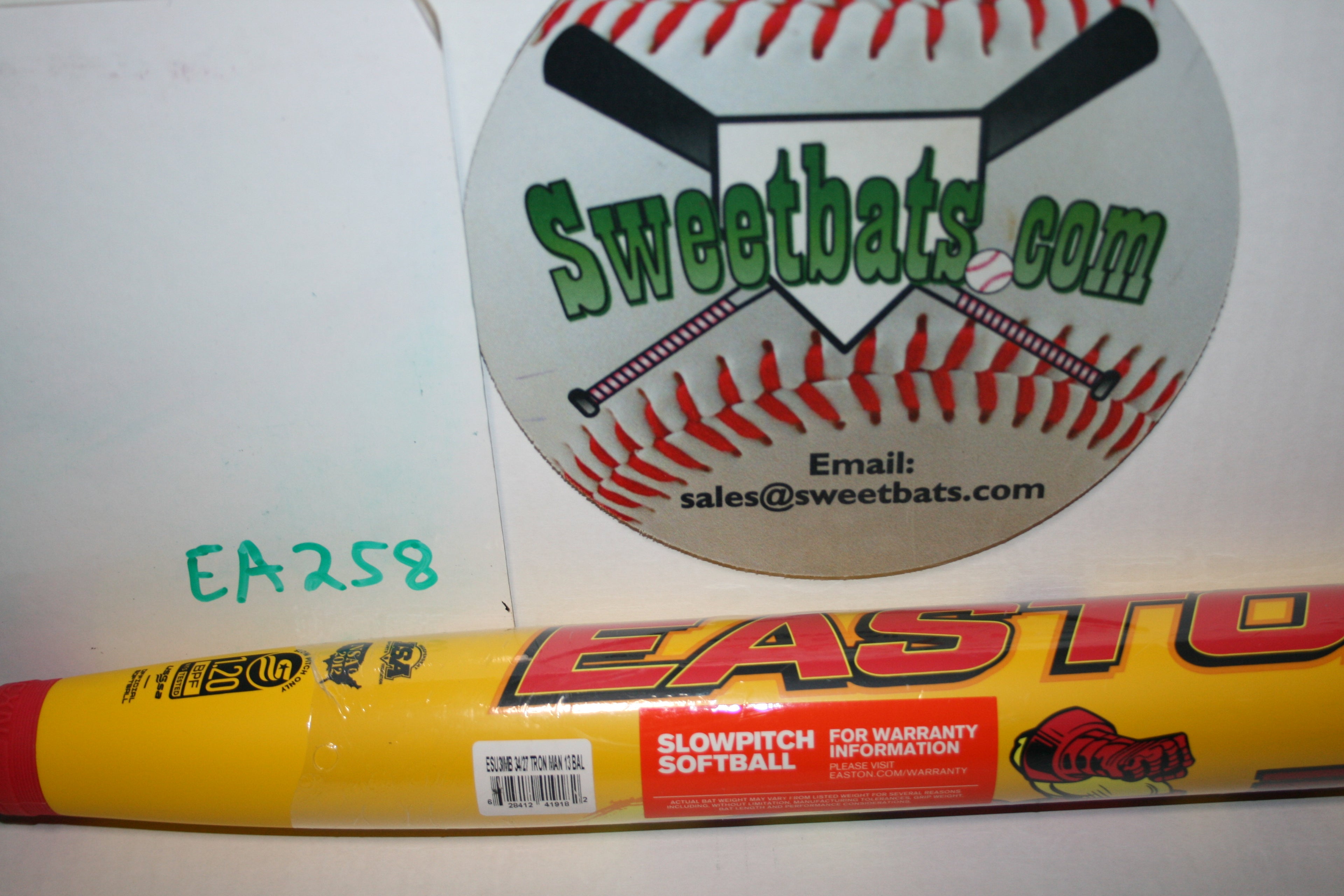 Only 1,000 made! 2023 Easton Iron Man USSSA 240 NSA  Balanced Softball Bat Slowpitch 34