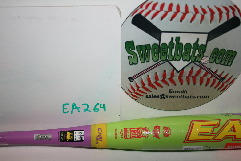 Only 1,000 made! Easton Marvel Incredible HULK Mule Load Slow Softball Bat