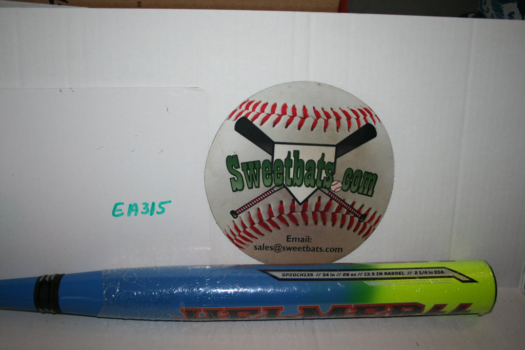 Only 16 MADE! Easton HELMER TRIBUTE Slowpitch Softball Bat 26 Fireflex USSSA 220